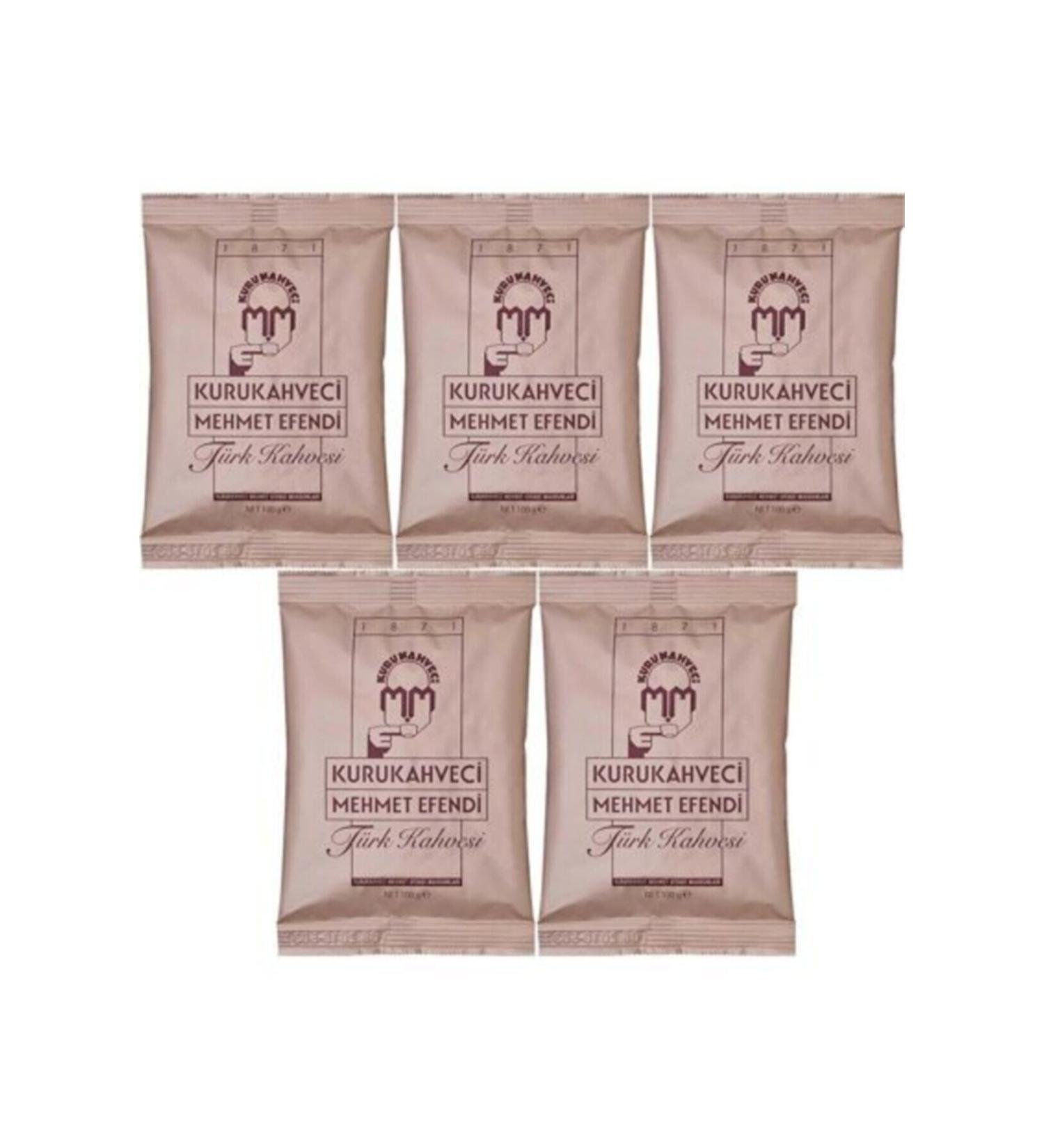 Mehmet Efendi Turkish Coffee 250gr - Tin - 4 Pieces