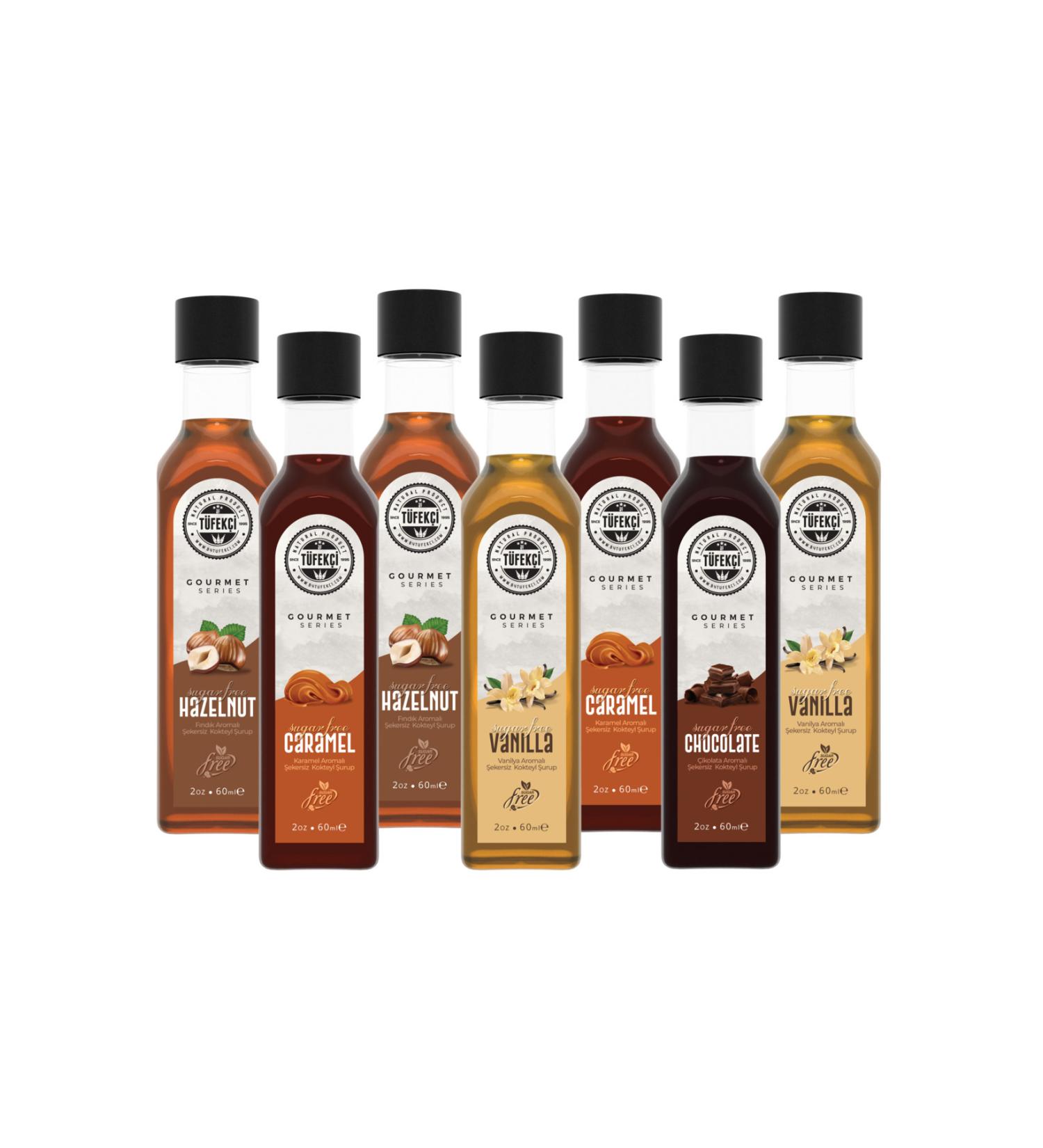 By T fek i 7-Lite Sugar-Free (SUGAR FREE) Syrup New High Flavored Calorie-Free Formula (7X60ML) - Buy Online on GoSupps.com