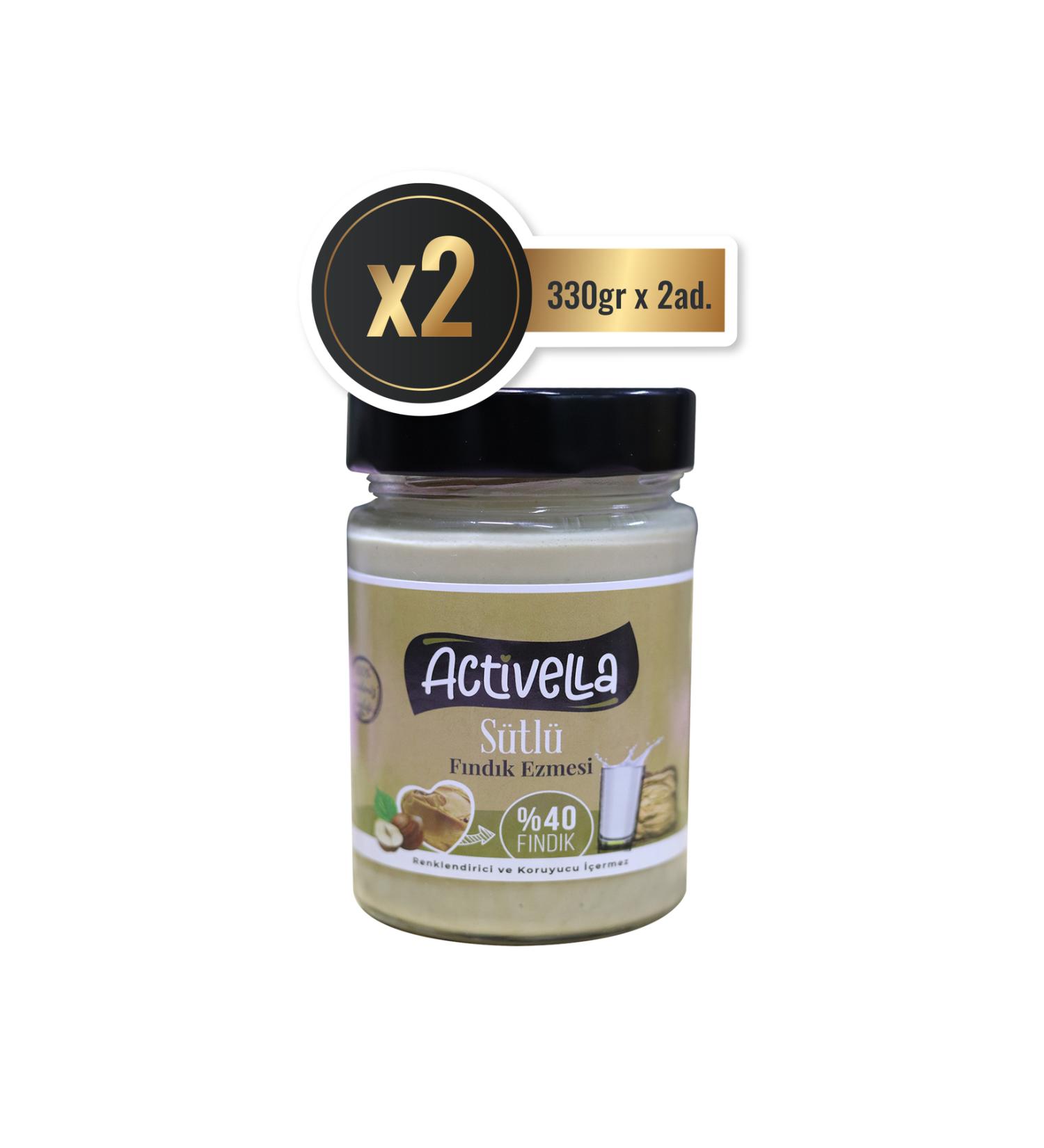 Activella Milk Hazelnut Cream with Pieces 800gr 0 Hazelnut X2