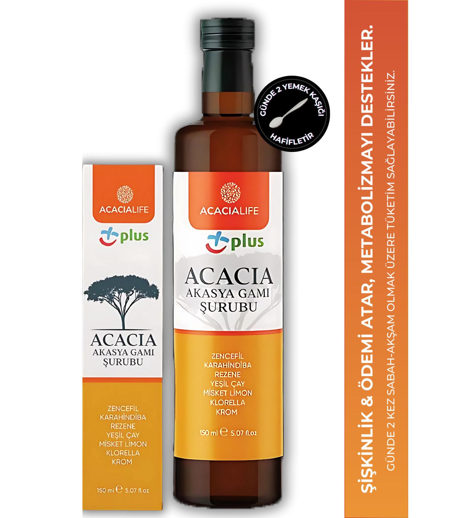 ACACIA LIFE Acacia Gum Syrup | Detoxifying Natural Syrup That Melts Fats - Buy Online on GoSupps.com