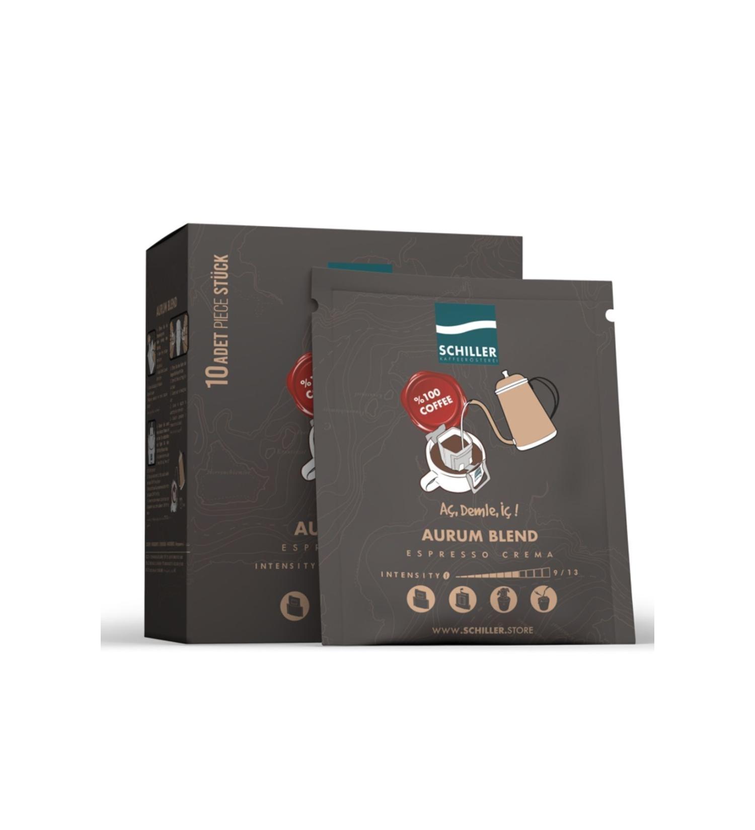 Schiller Open Brew Drink Filter Coffee - Buy 4 Get 8 Mix Package From Us