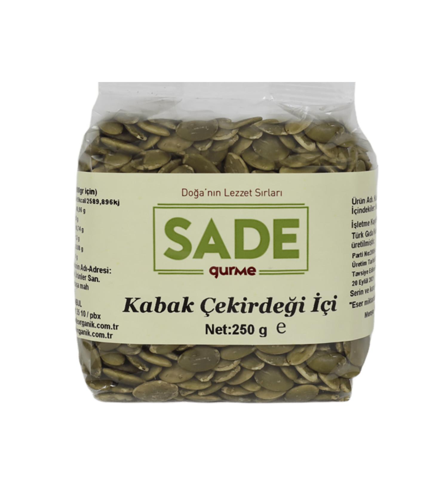 SADE Gourmet X 2 Pack Pumpkin Seeds 250 gr