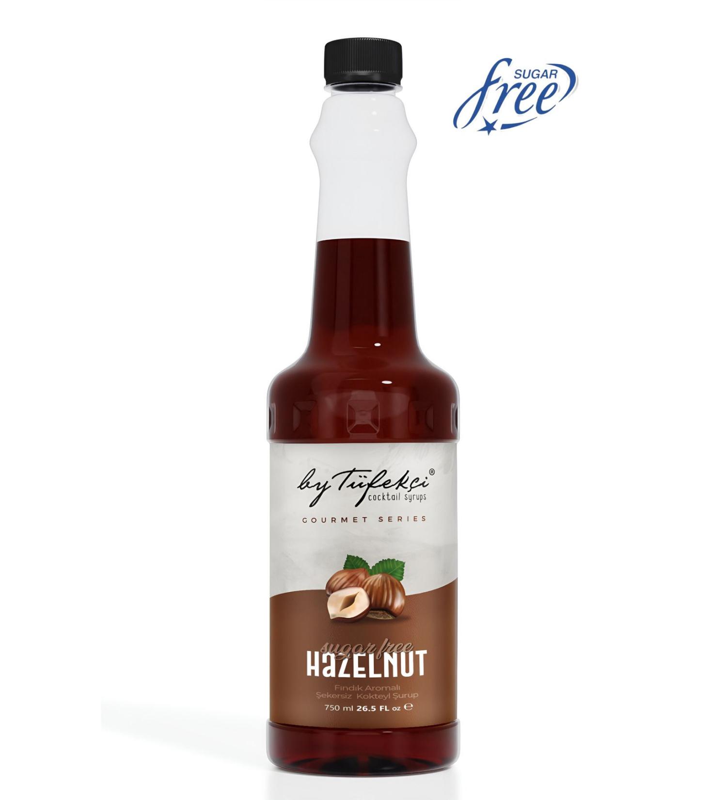 By T fek i Gourmet Series Hazelnut Flavored Sugar-Free Cocktail Cake and Coffee Syrup 750 ml Natural Aroma - Buy Online on GoSupps.com