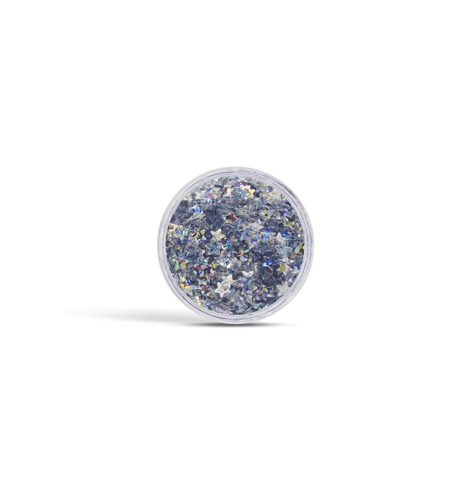TIVA Gel Form Shiny Glitter -blue Space 5ml