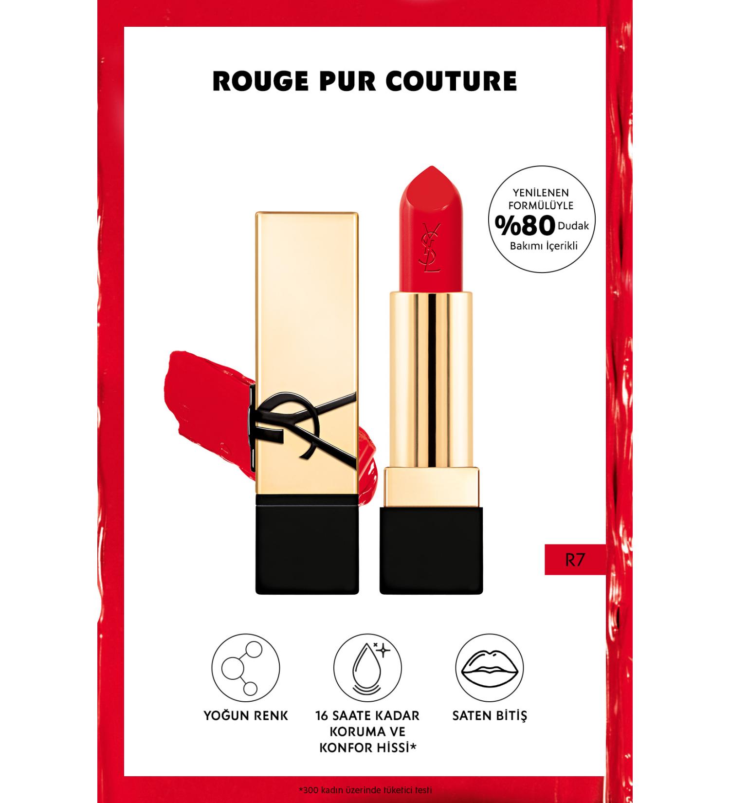 Yves Saint Laurent Rouge Pur Couture Lipstick R7 3614273945226 - Buy Online on GoSupps.com