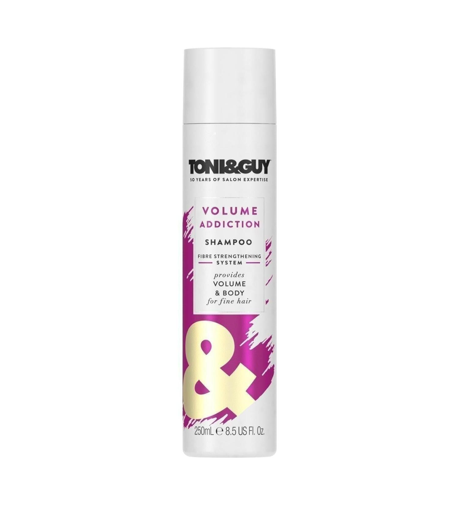Toni Guy Super Volume Addiction Super Shampoo for Fine Hair 250 Ml