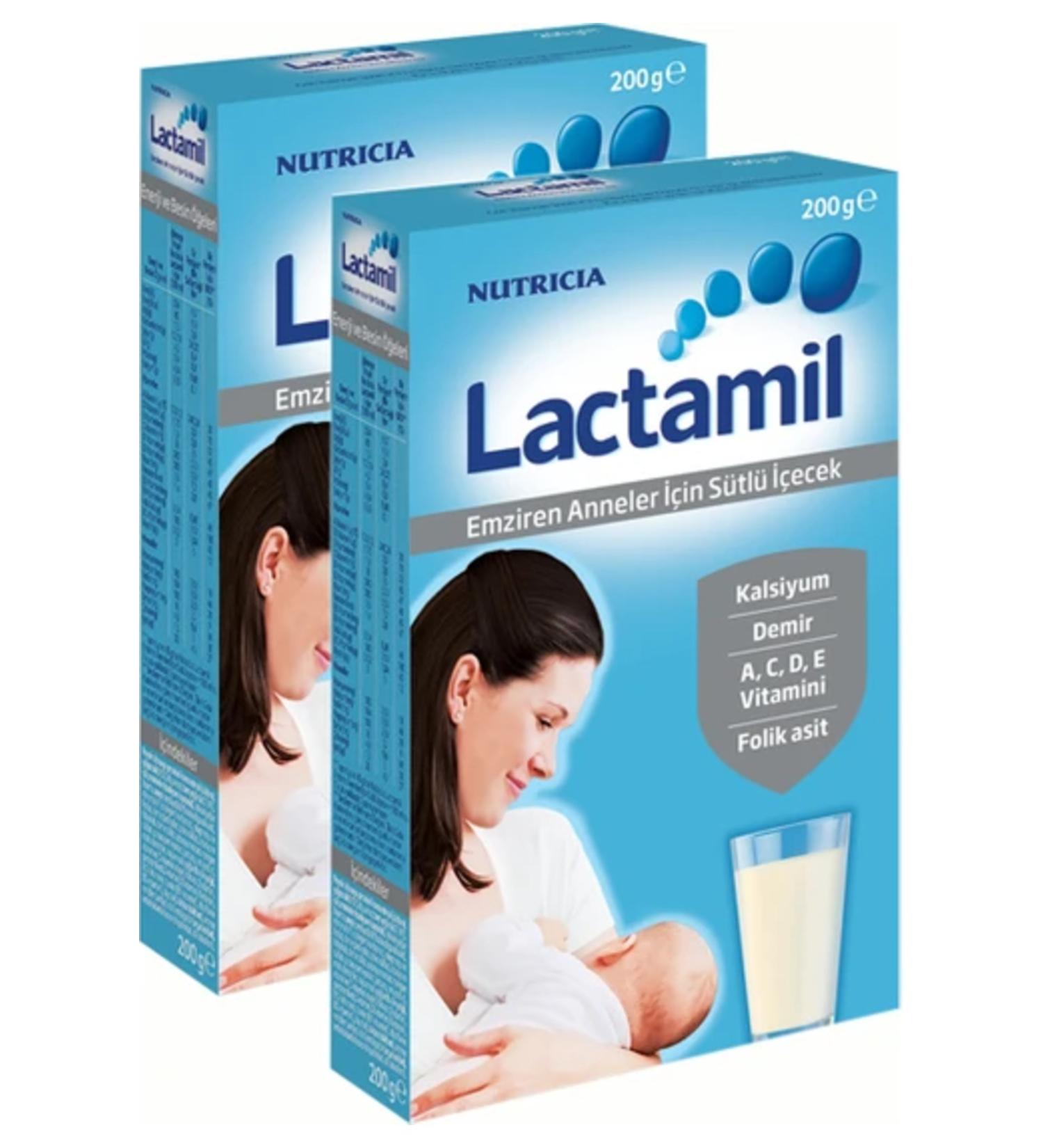 Aptamil Lactamil Milk Drink for Breastfeeding Mothers 200 Gr X 2 Pieces