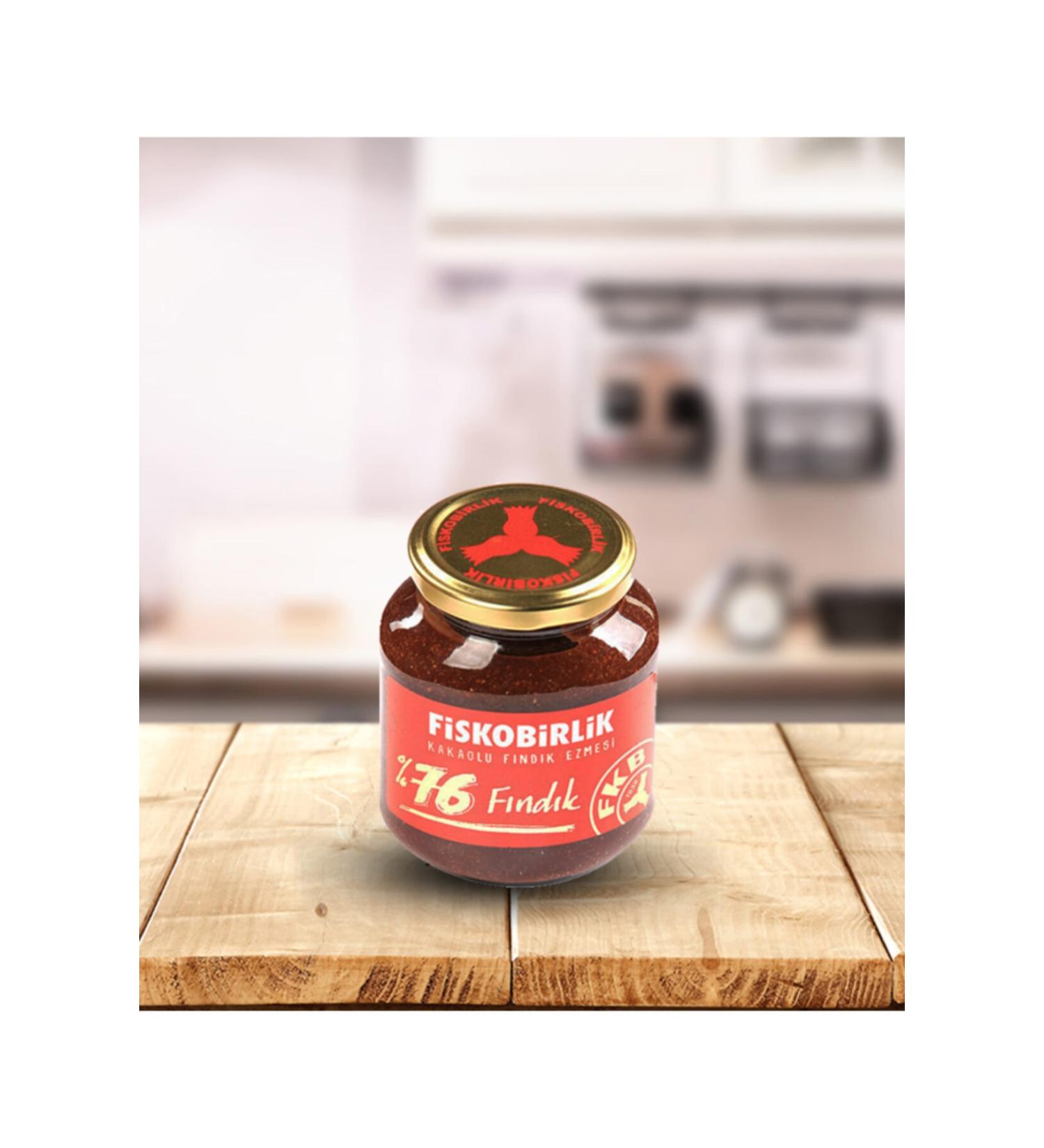 Fiskobirlik Sugared Cocoa Hazelnut Paste 320 Gr