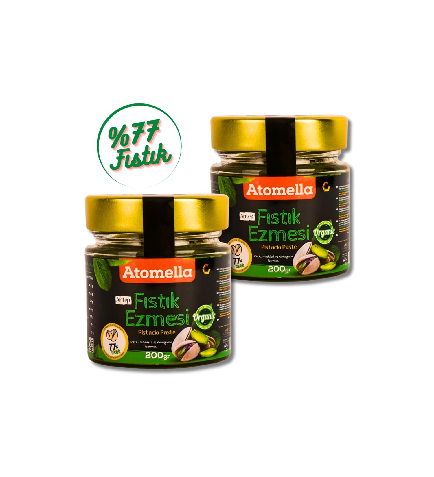 ATOMELLA Peanut Butter 2 Pieces (200gr x 2) - Buy Online on GoSupps.com