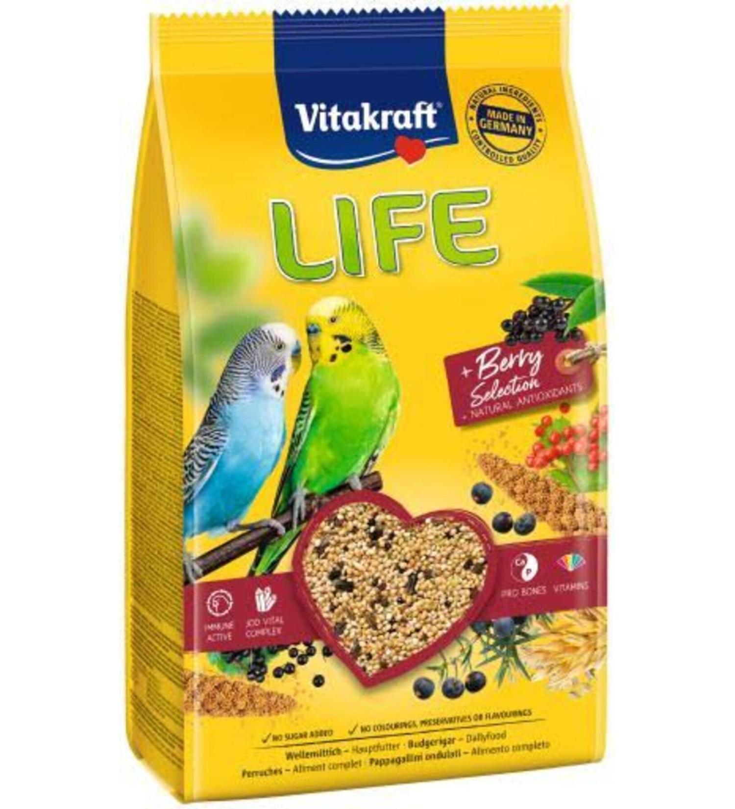 Vitakraft Life Budgie Food 800 Gr special series