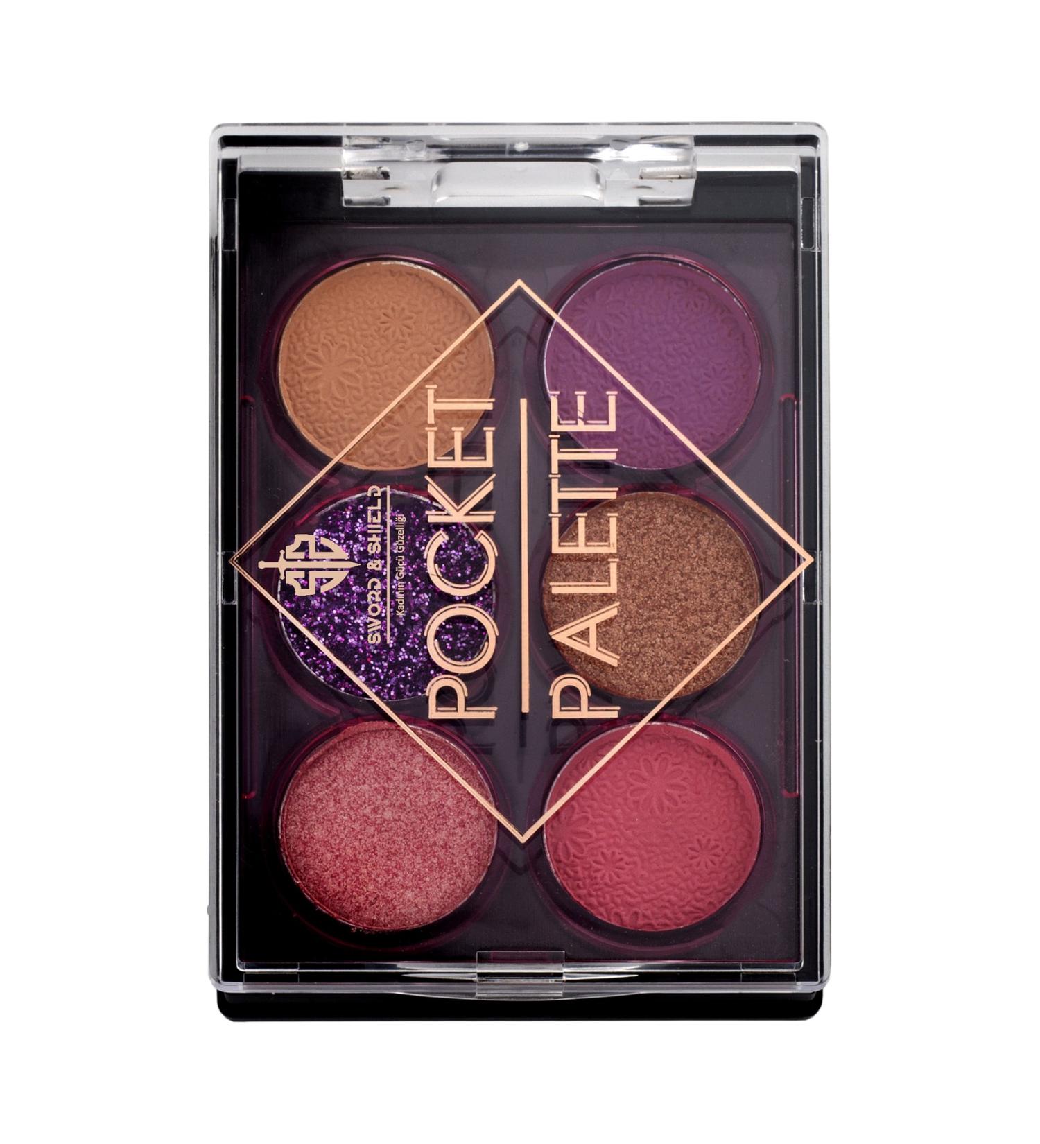 Sword & Shield S&s Rocket Palette 6 Color Eyeshadow 01