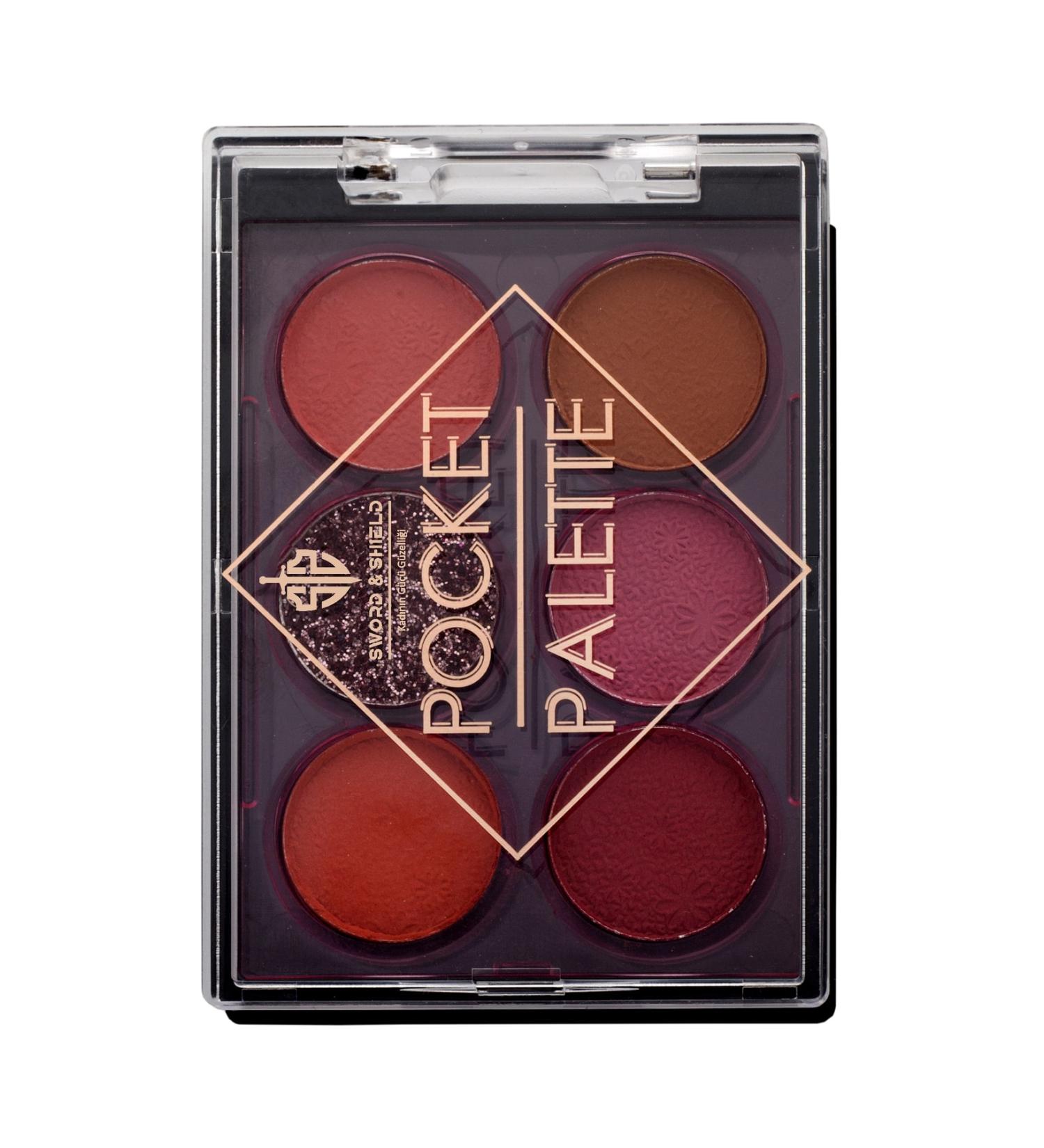 Sword & Shield S&s Rocket Palette 6 Color Eyeshadow 03
