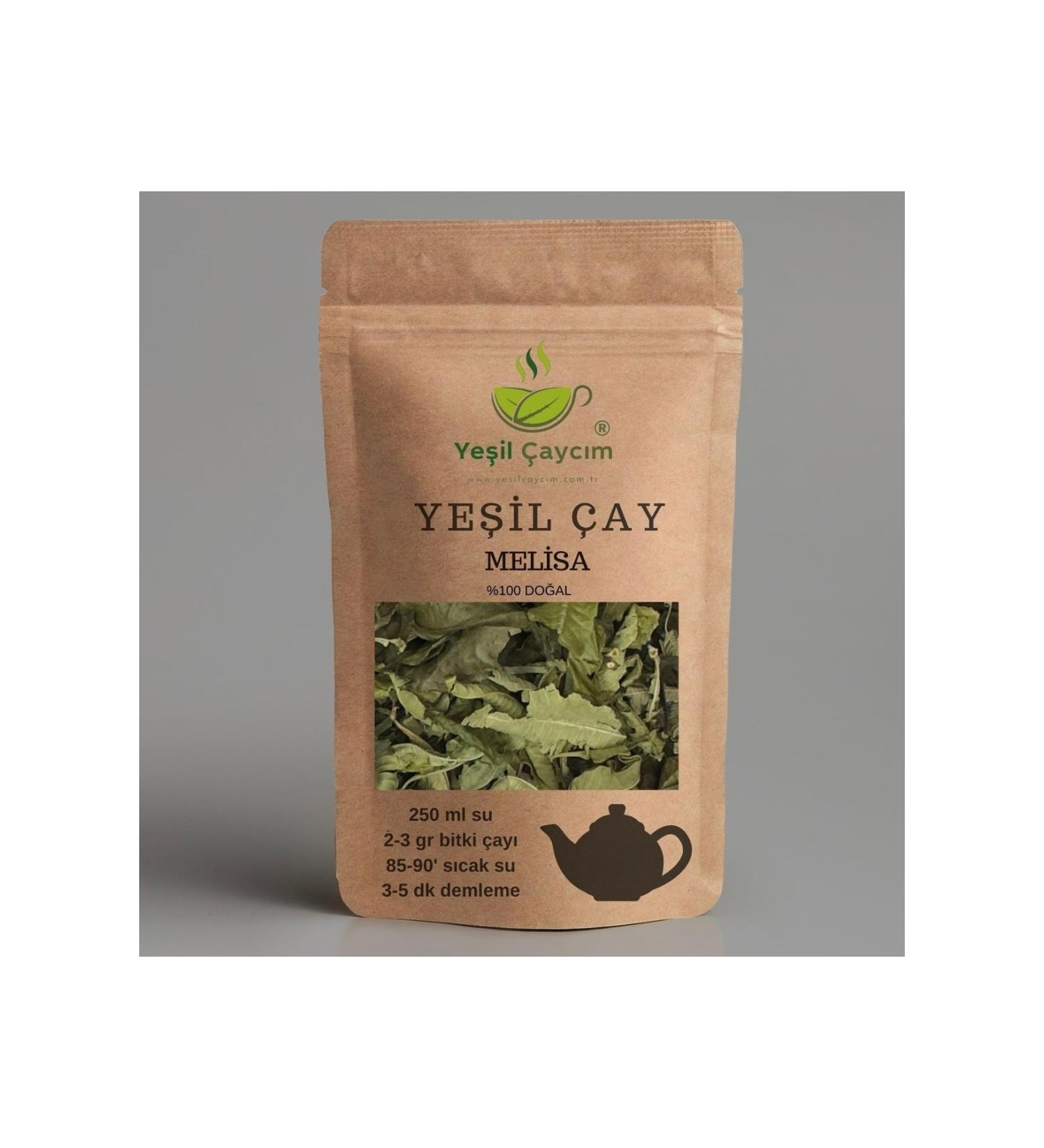 green tea 0 Natural Handmade Green Tea Melissa Blend 25gr