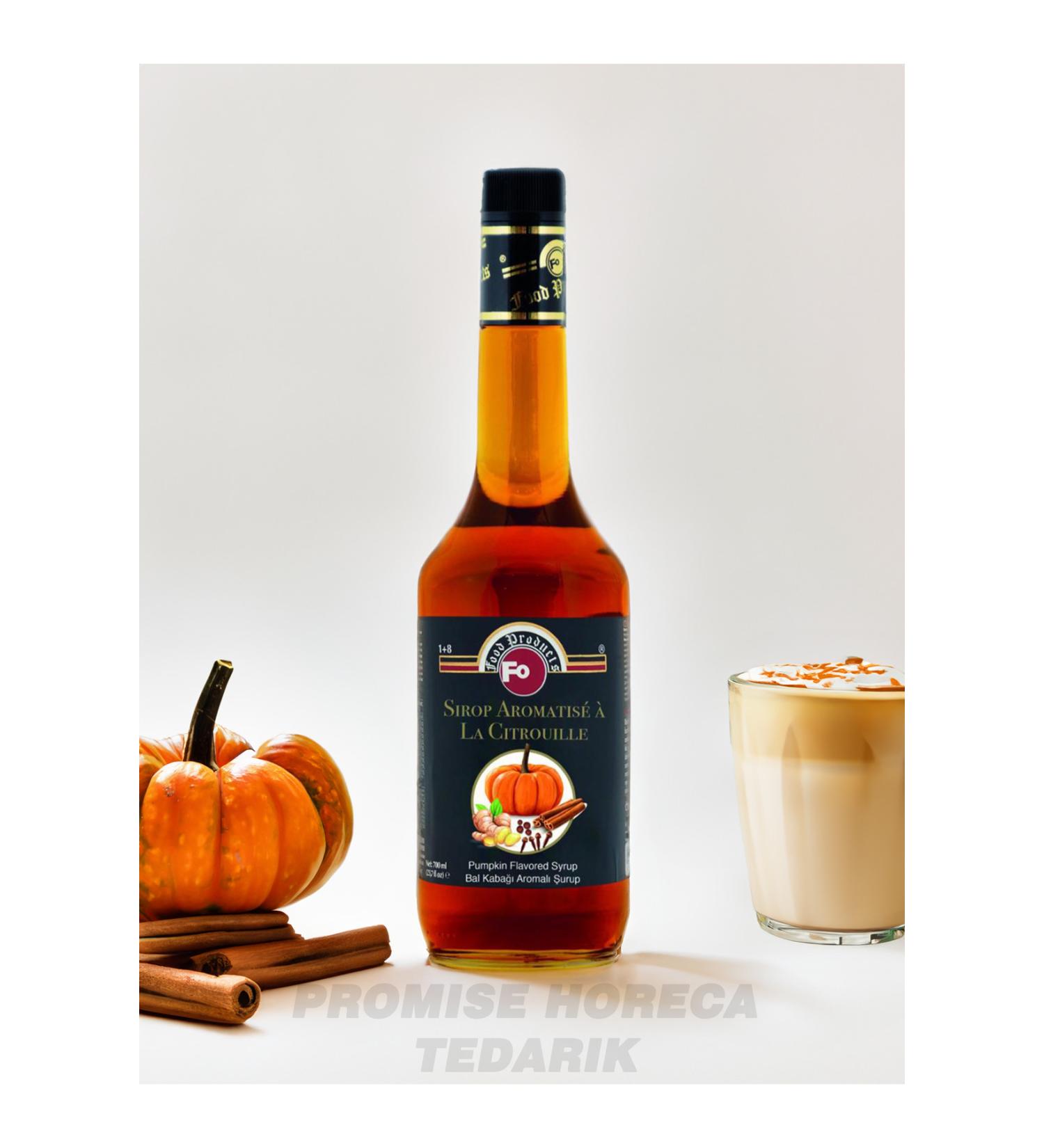 FO Pumpkin Spice Syrup Spiced Pumpkin Flavored Cocktail Syrup 700 ml - Buy Online on GoSupps.com