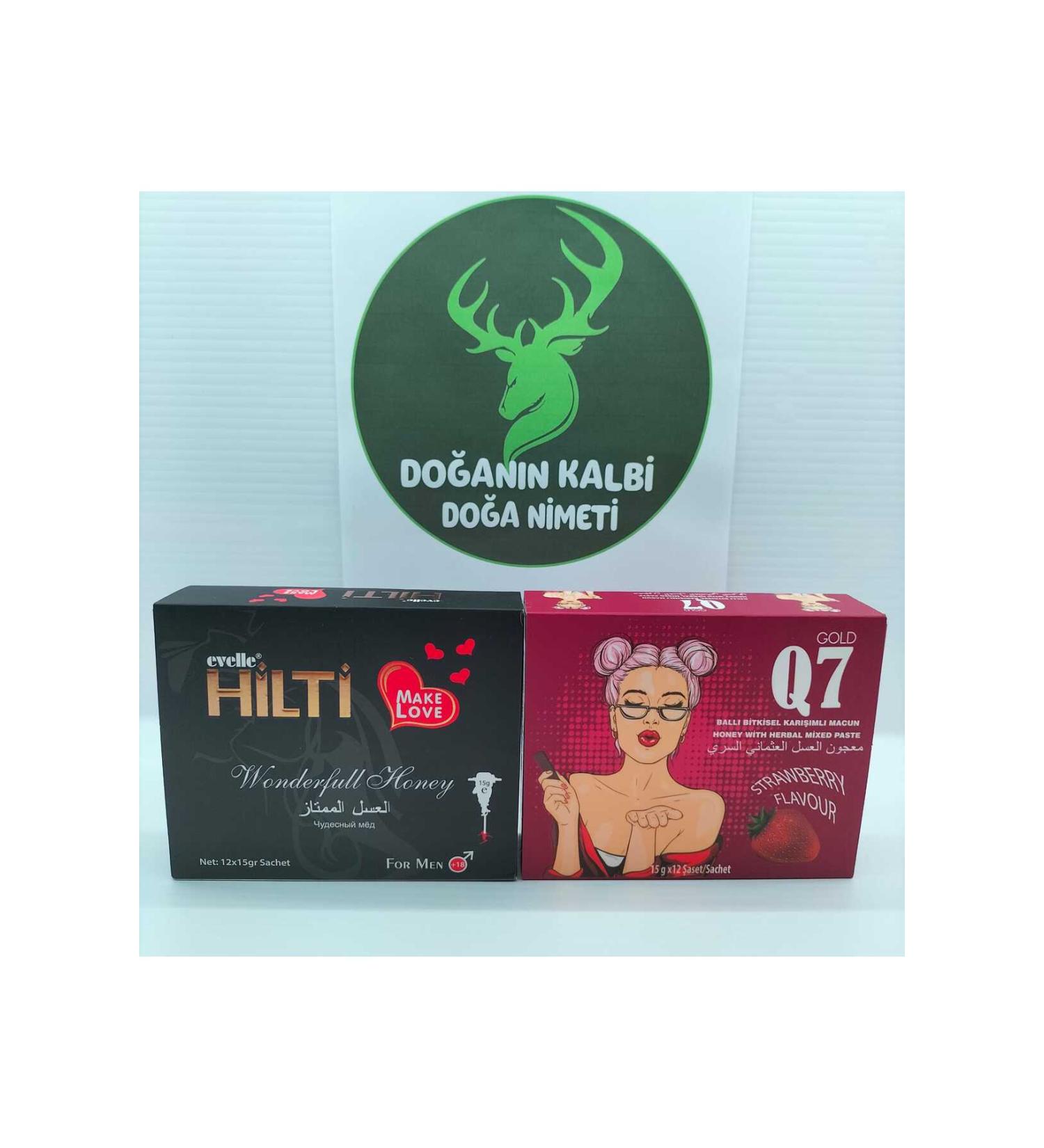 NATURE BLESSING Q7 HONEY PASTE BOX (12 PIECES) + HILTI HONEY PASTE BOX