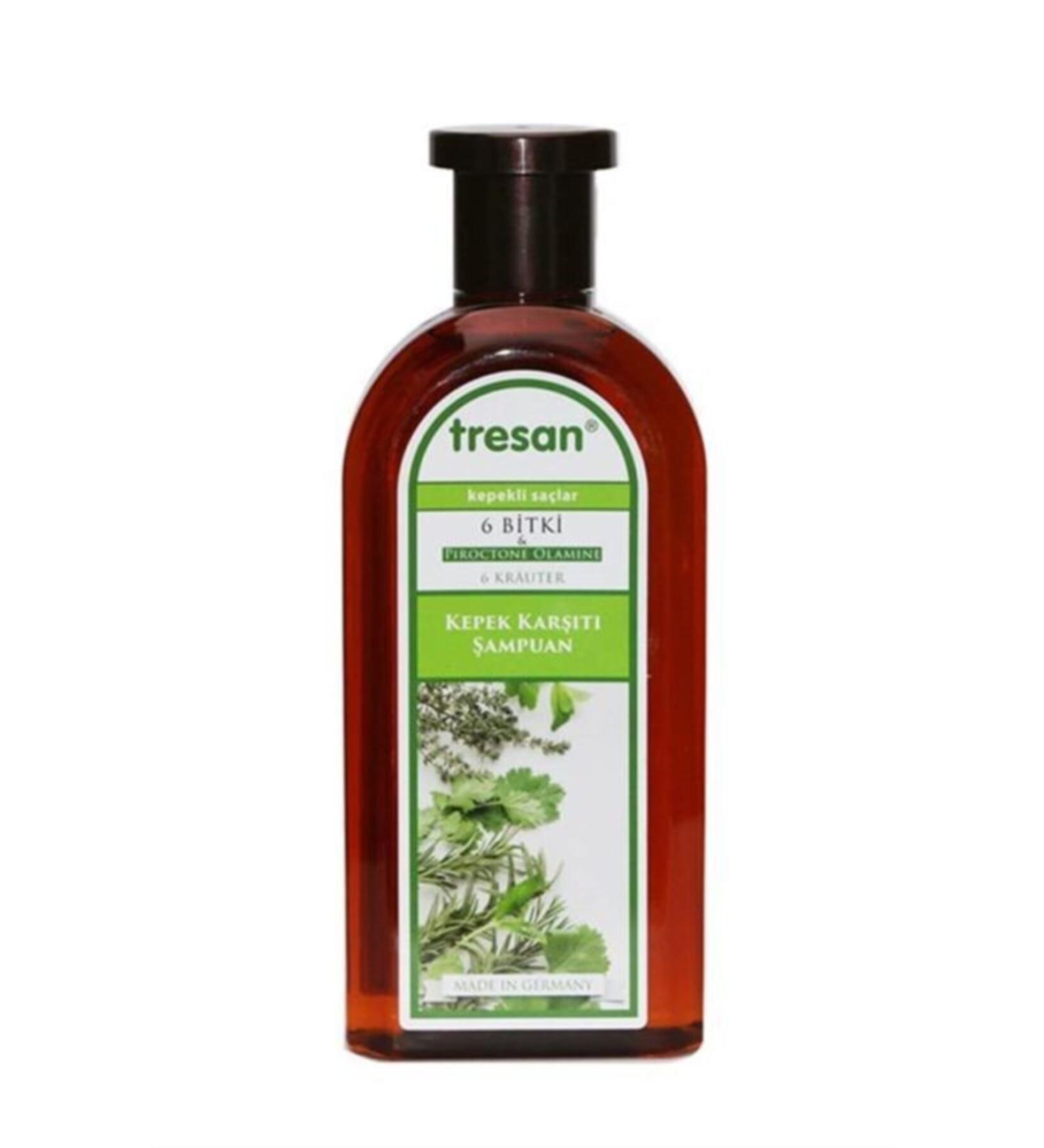 Tresan 6 Plants Anti-Dandruff Care Shampoo 300 Ml - Buy Online on GoSupps.com