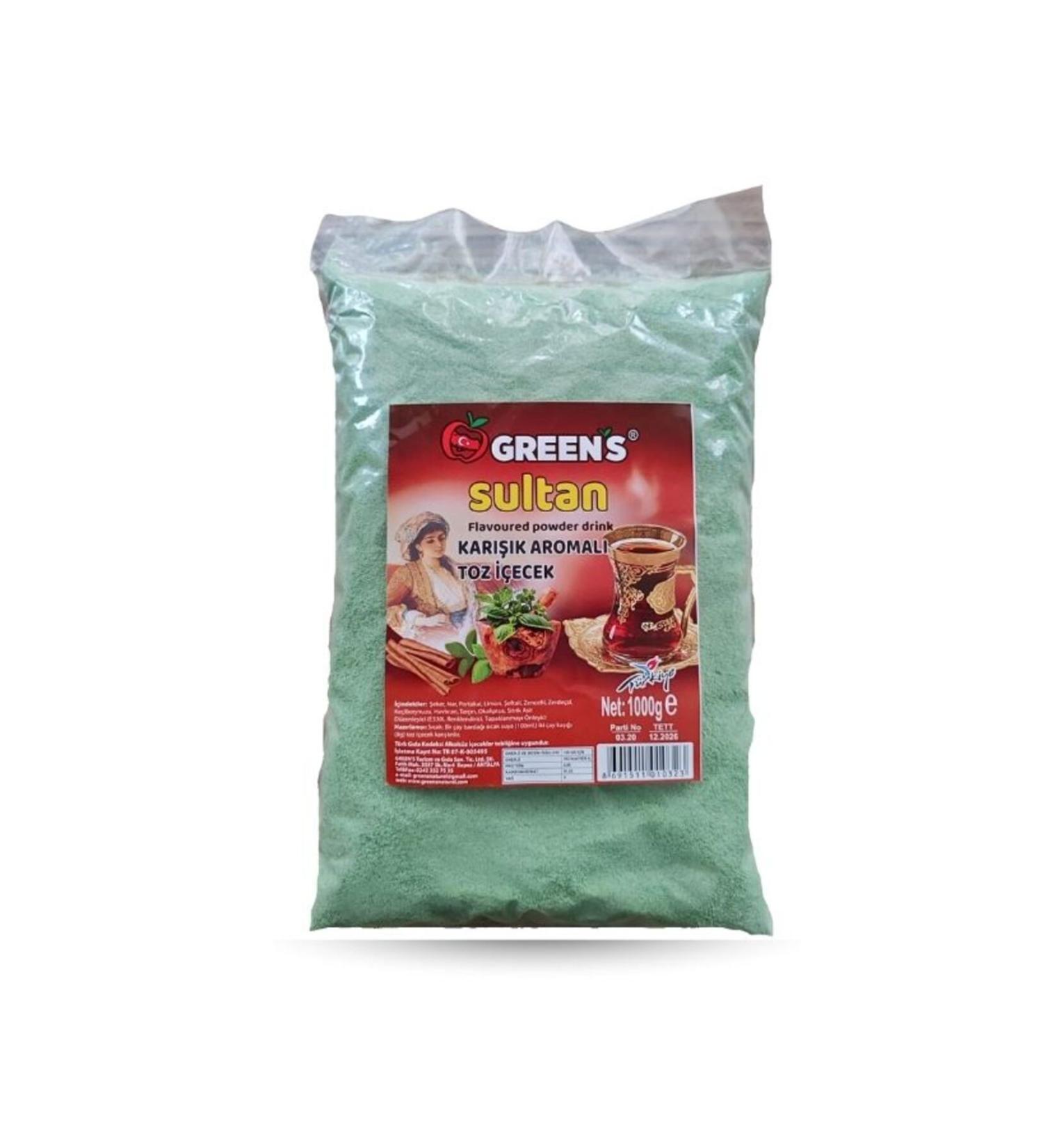 aleyna spice Sultan Tea Menthol Tea 1 KG