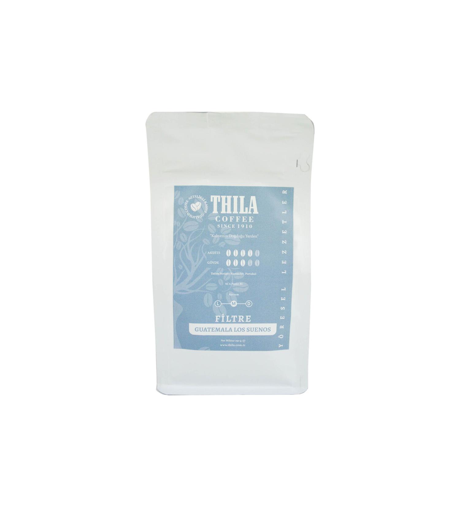 Thila Guatemala Los Suenos Espresso Coffee 250 Gr.