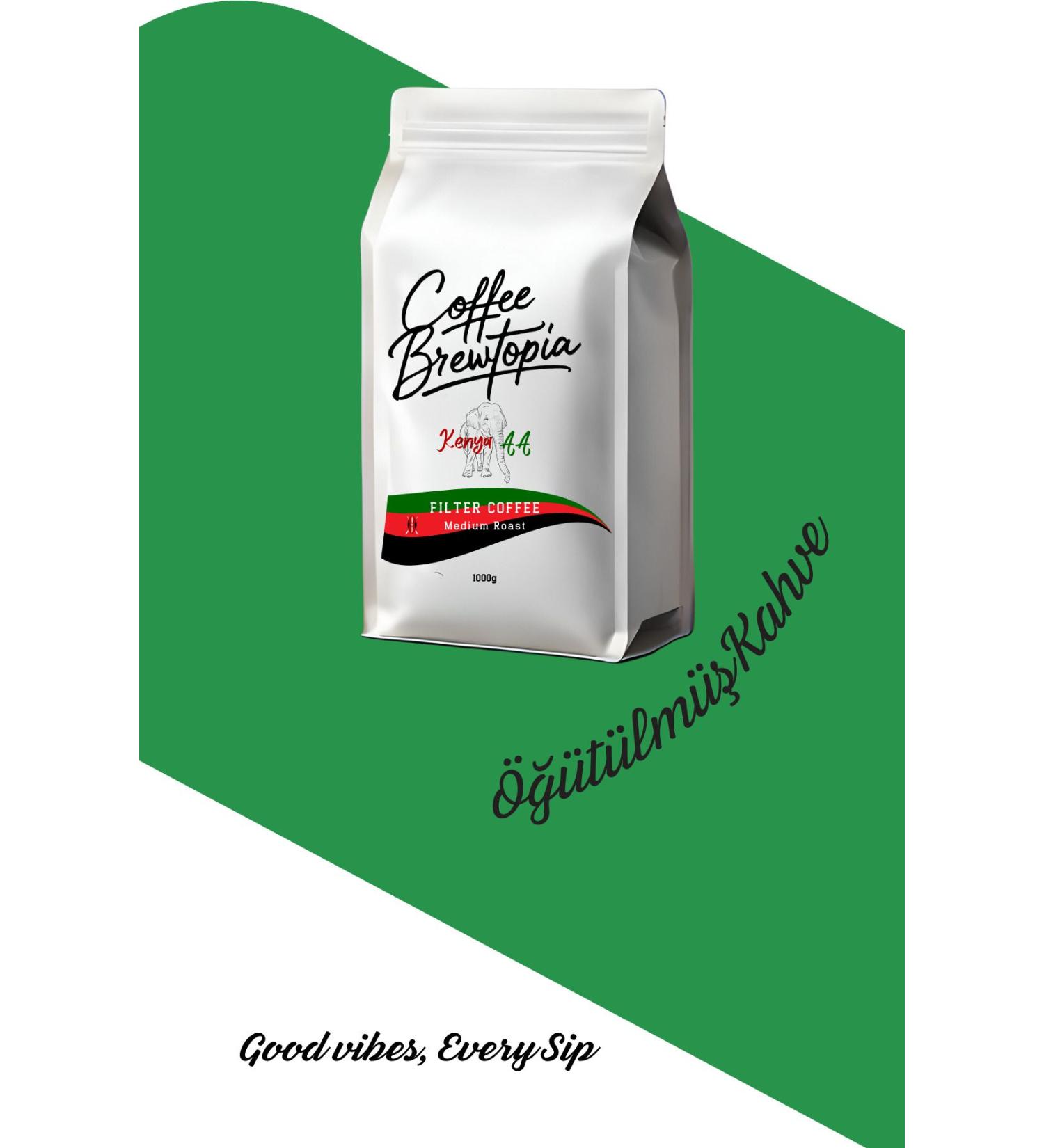 miral Rich Flavored Kenya Medium Roast Ground Coffee AA+ Quality 1 KG