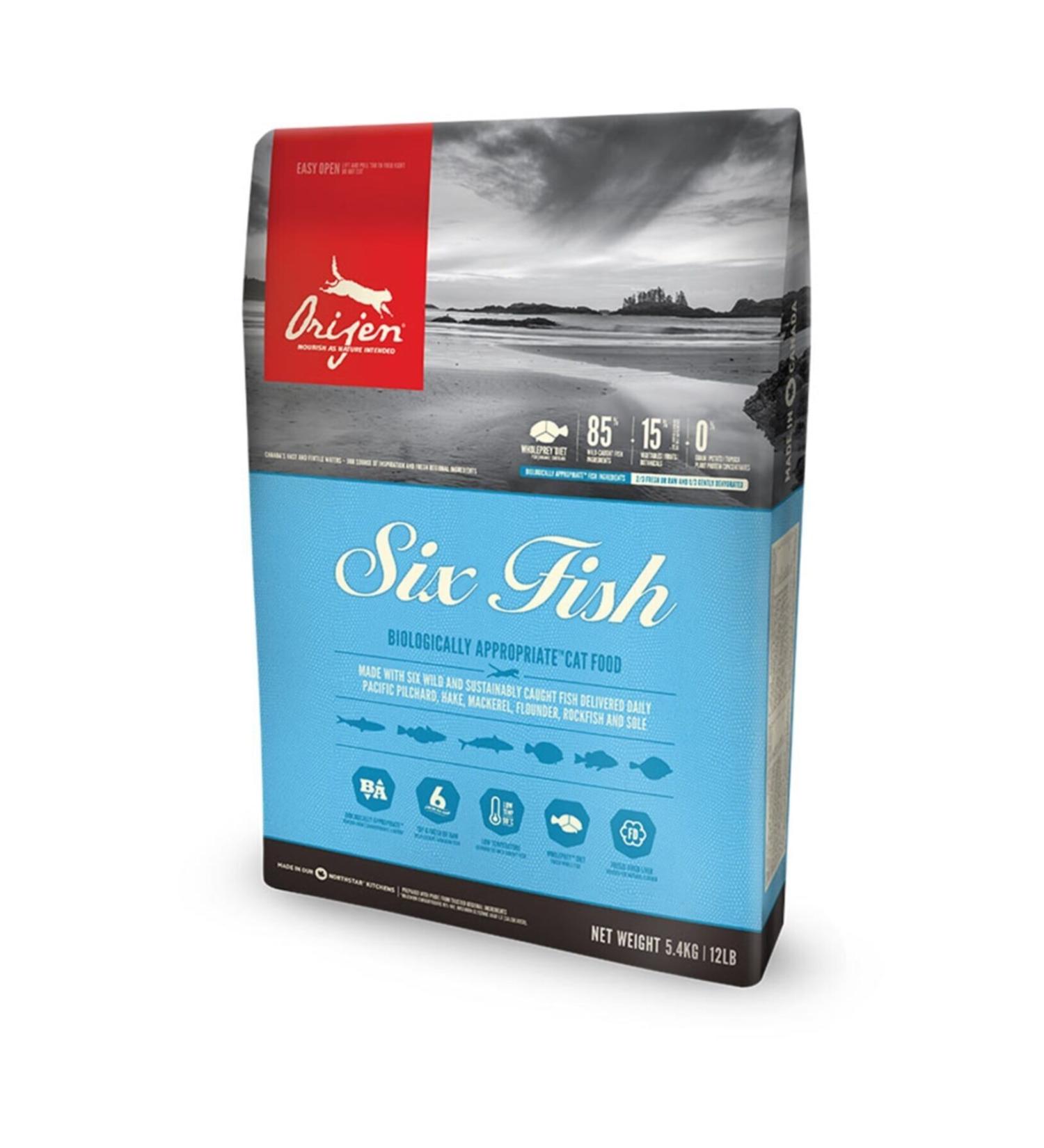 Orijen Kitten Grain-Free Chicken Kitten and Adult Cat Food 5.4 Kg