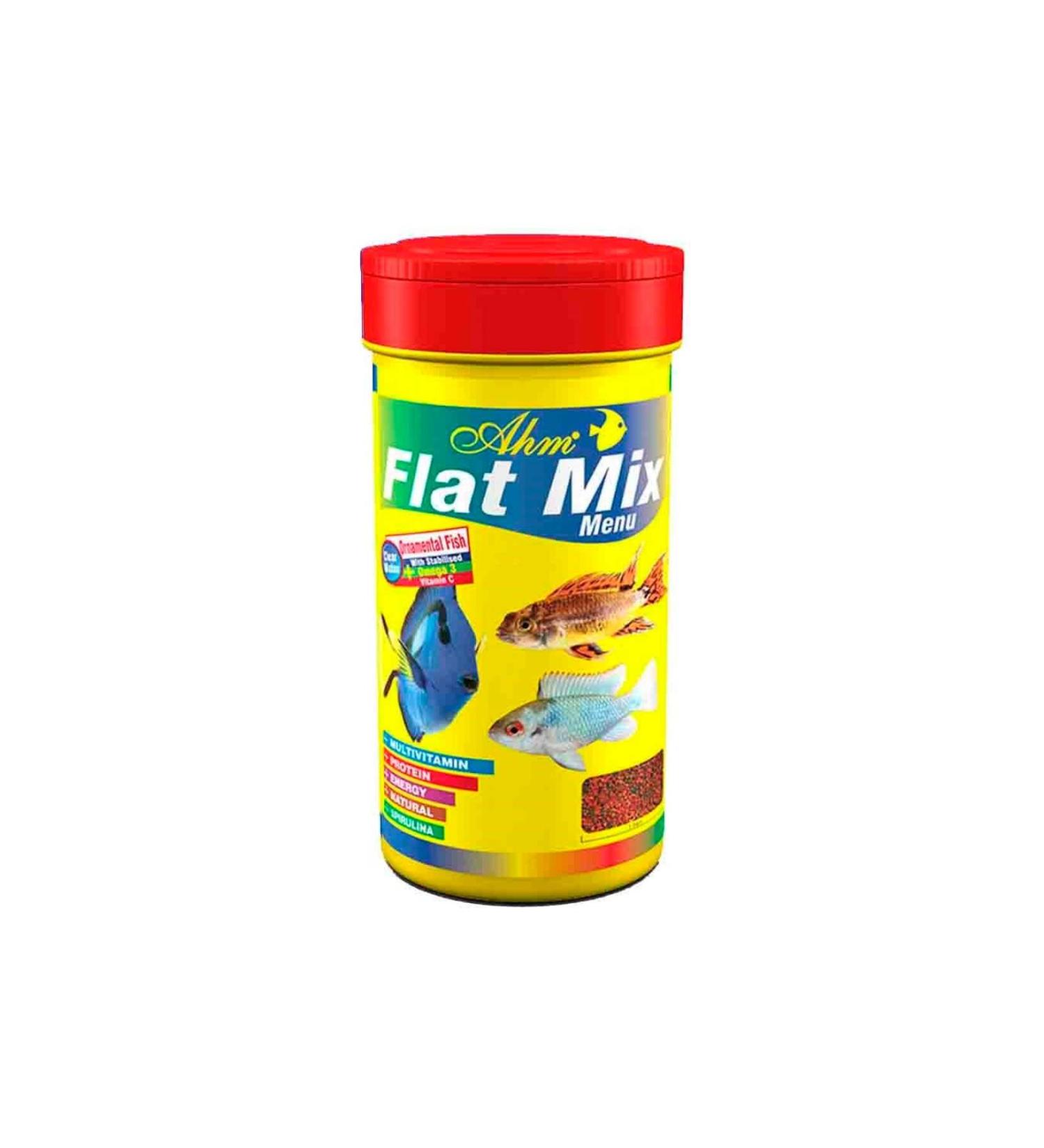 Ahm Flat Mix Menu Fish Food 1000 ml