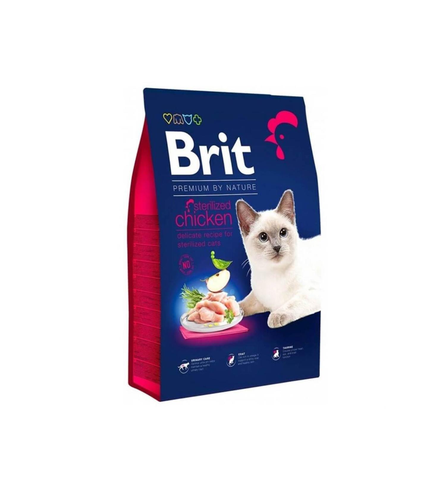 Brit Care Brit Premium By Nature Hypoallergenic Sensitive Lamb Adult Cat Food 8 Kg