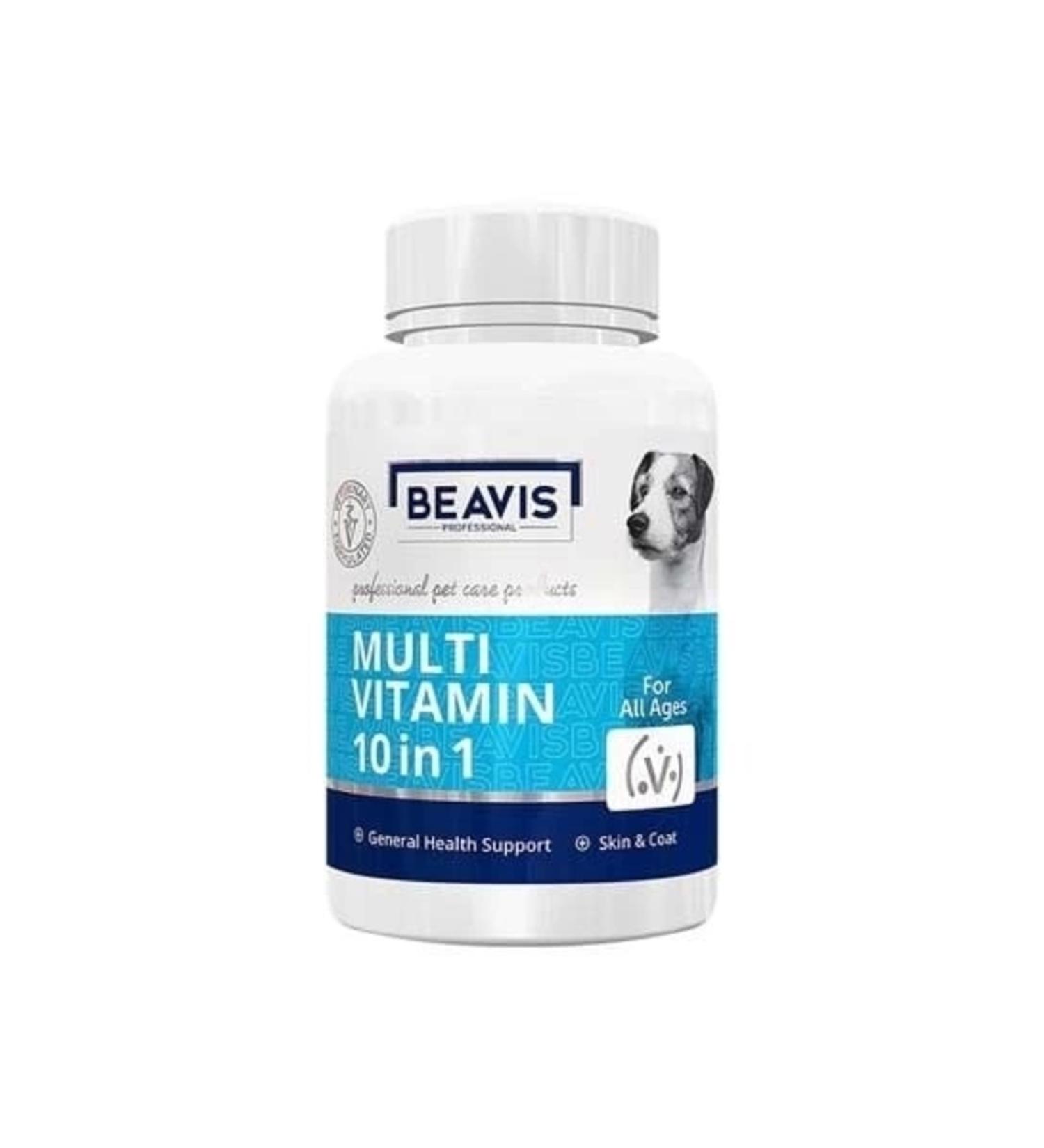 BEAVIS Dog Multi Vitamin 10 In 1 50 gr 100 Tablets