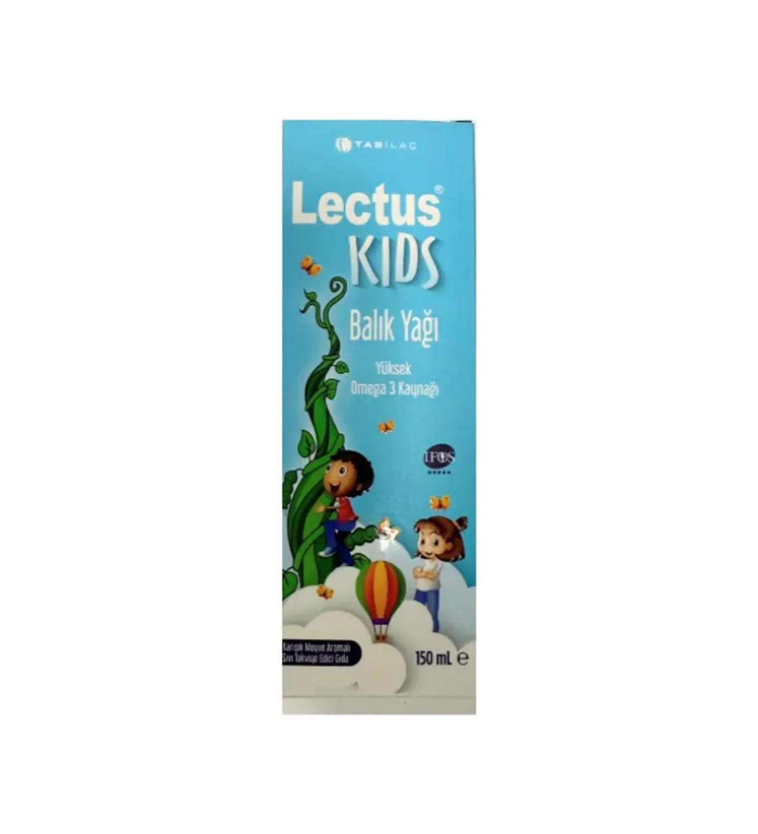 Tab la Lectus Kids Tutti Frutti Flavored Fish Oil 150 ml