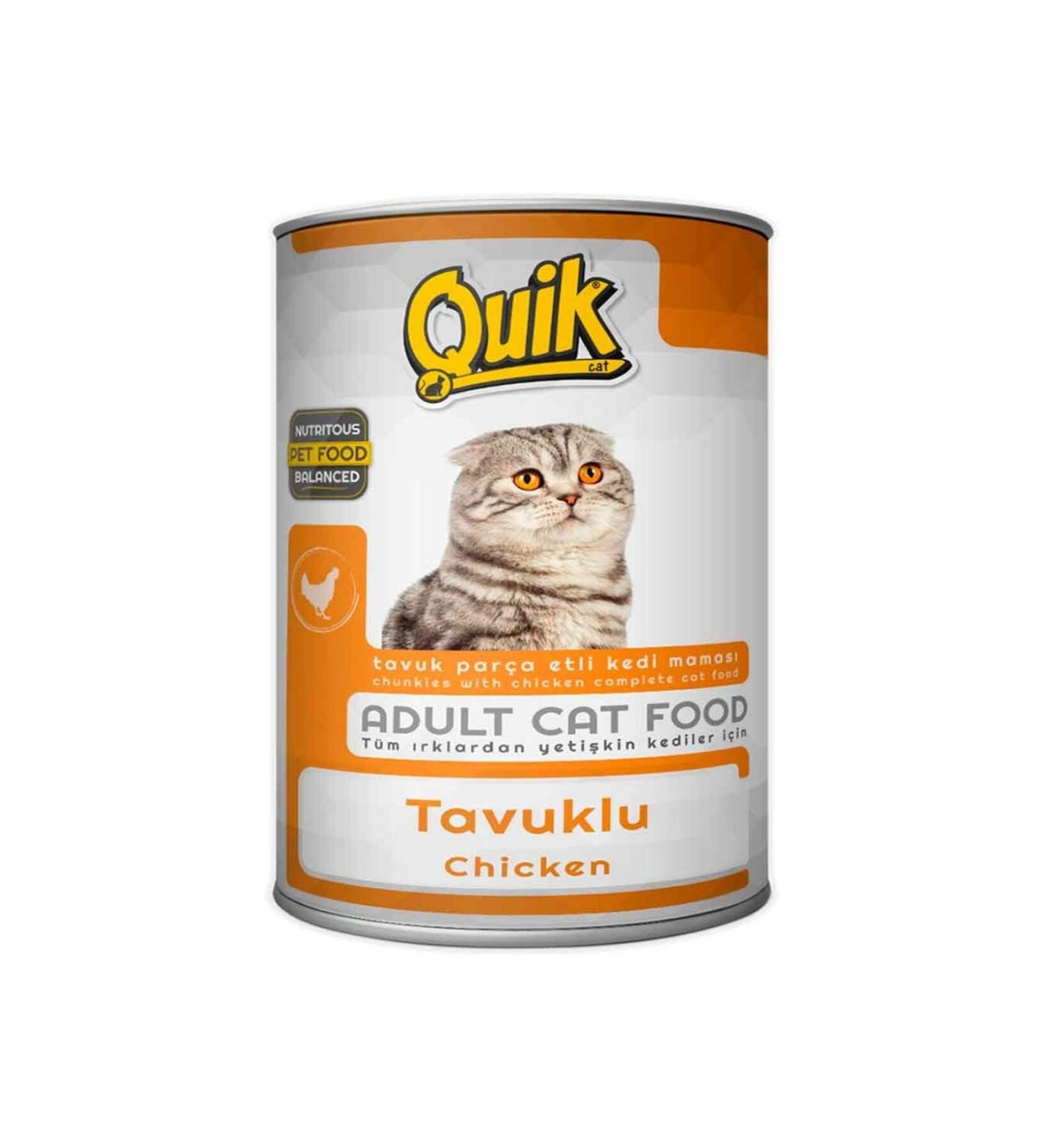 Quik Cat Canned Chicken 415 gr