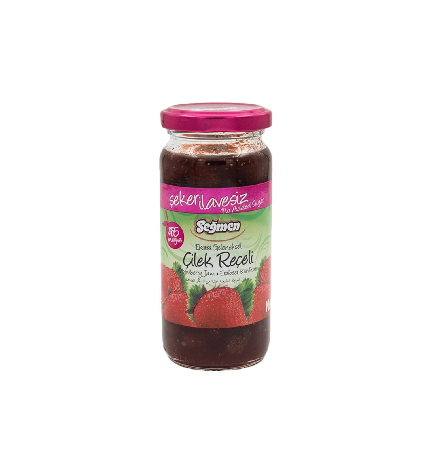 Se men Strawberry Jam Jar Without Sugar 270g
