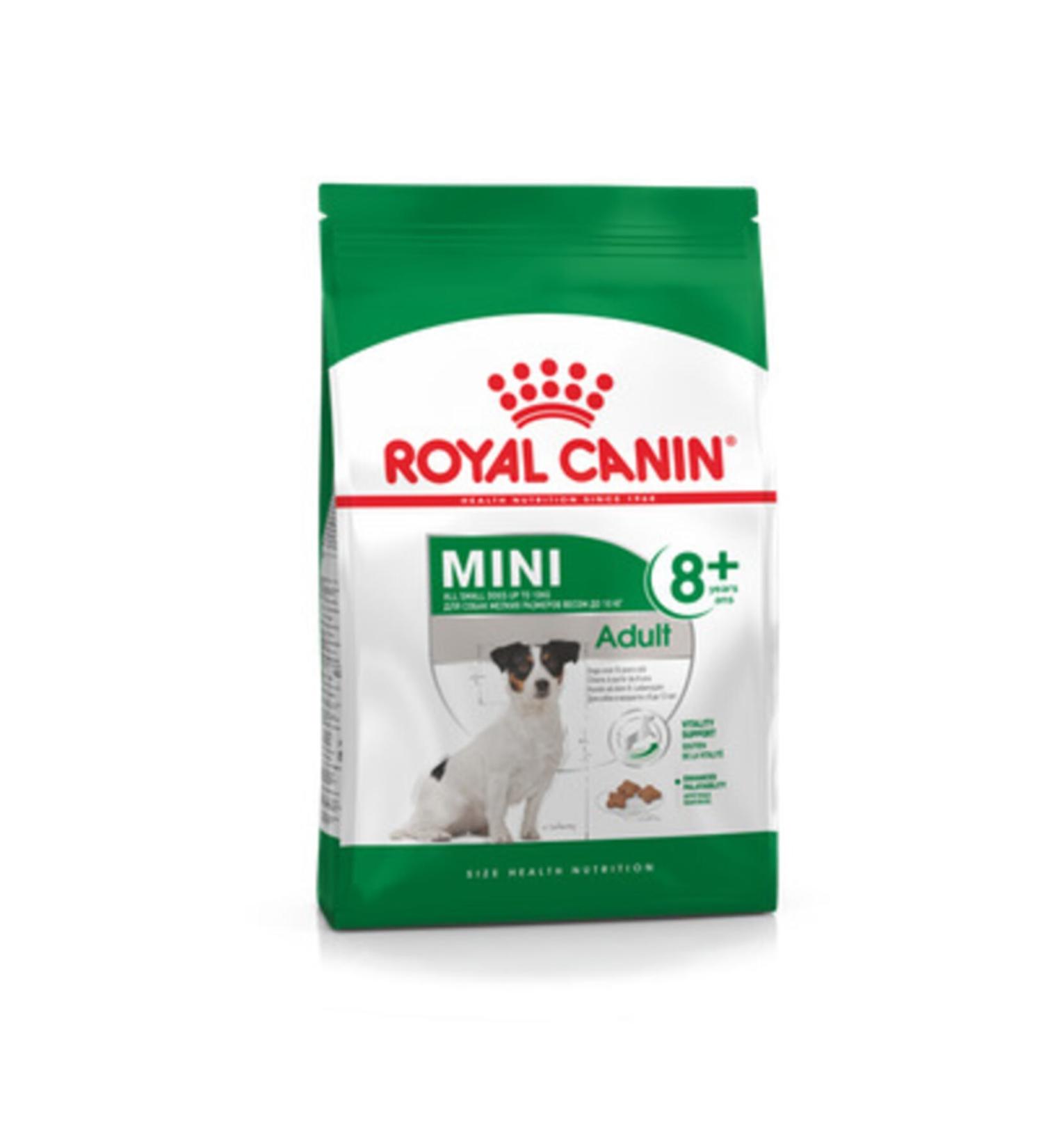 Royal Canin Mini Adult +8 Years Old Dog Food 2 kg