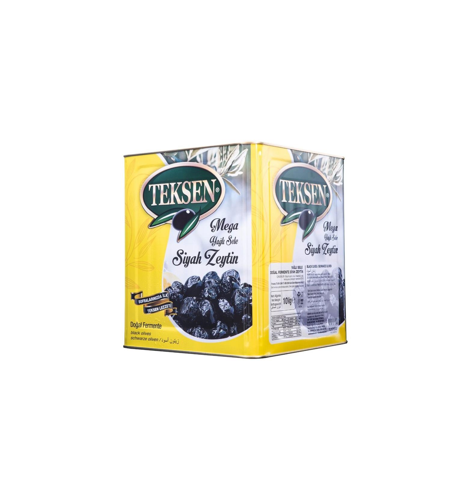 Teksen Oily Sele Black Olive Tin-Brown 10KG