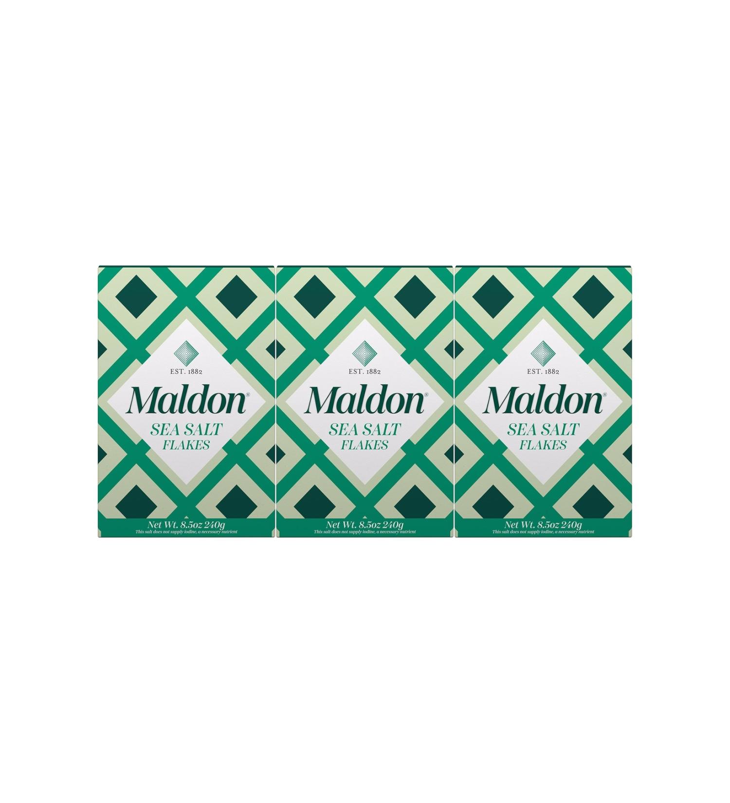 Maldon Sea Salt 250 Gr x 3 Total: 750 Gr Marketimgo Advantage Package Total 750 Gr 3 pieces - Buy Online on GoSupps.com