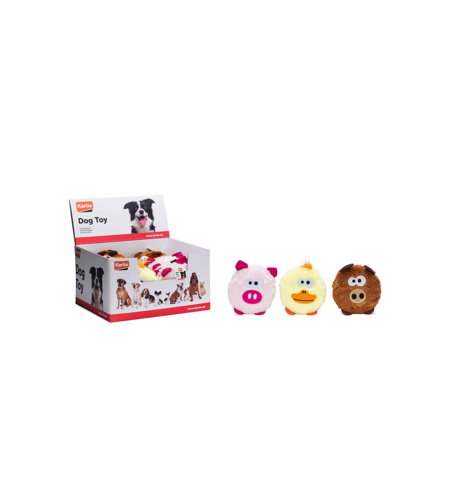 Karlie Karlie Plush Animal Head Shaped Pet 476123