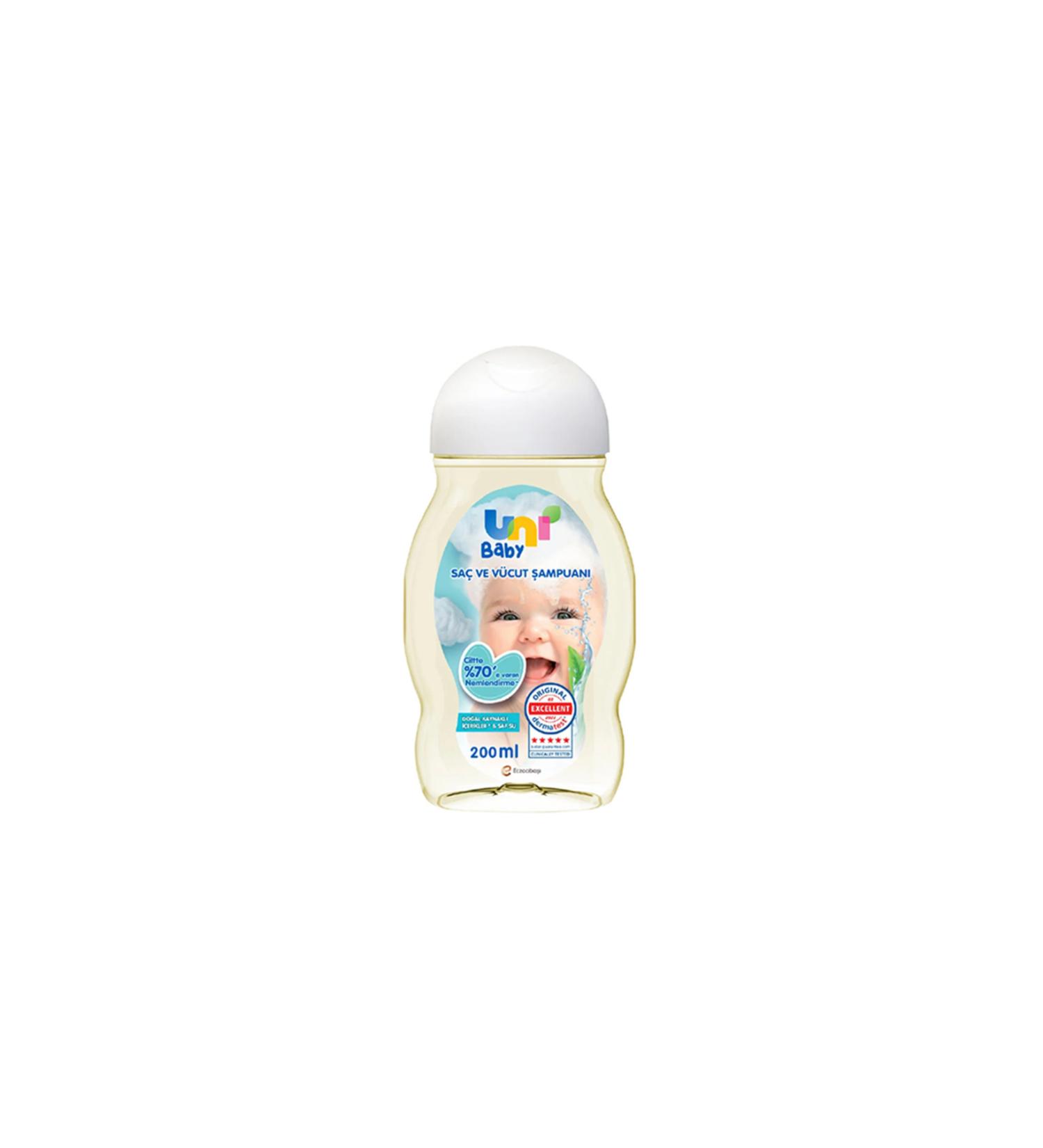 Uni Baby Hair and Body Shampoo 200 ml