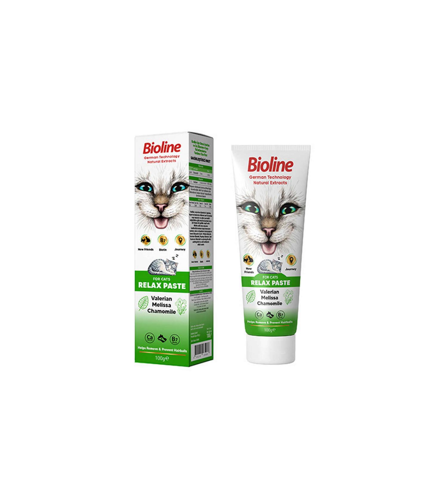 Bioline Relax Paste Cat 100 gr X 2 Pieces 462122