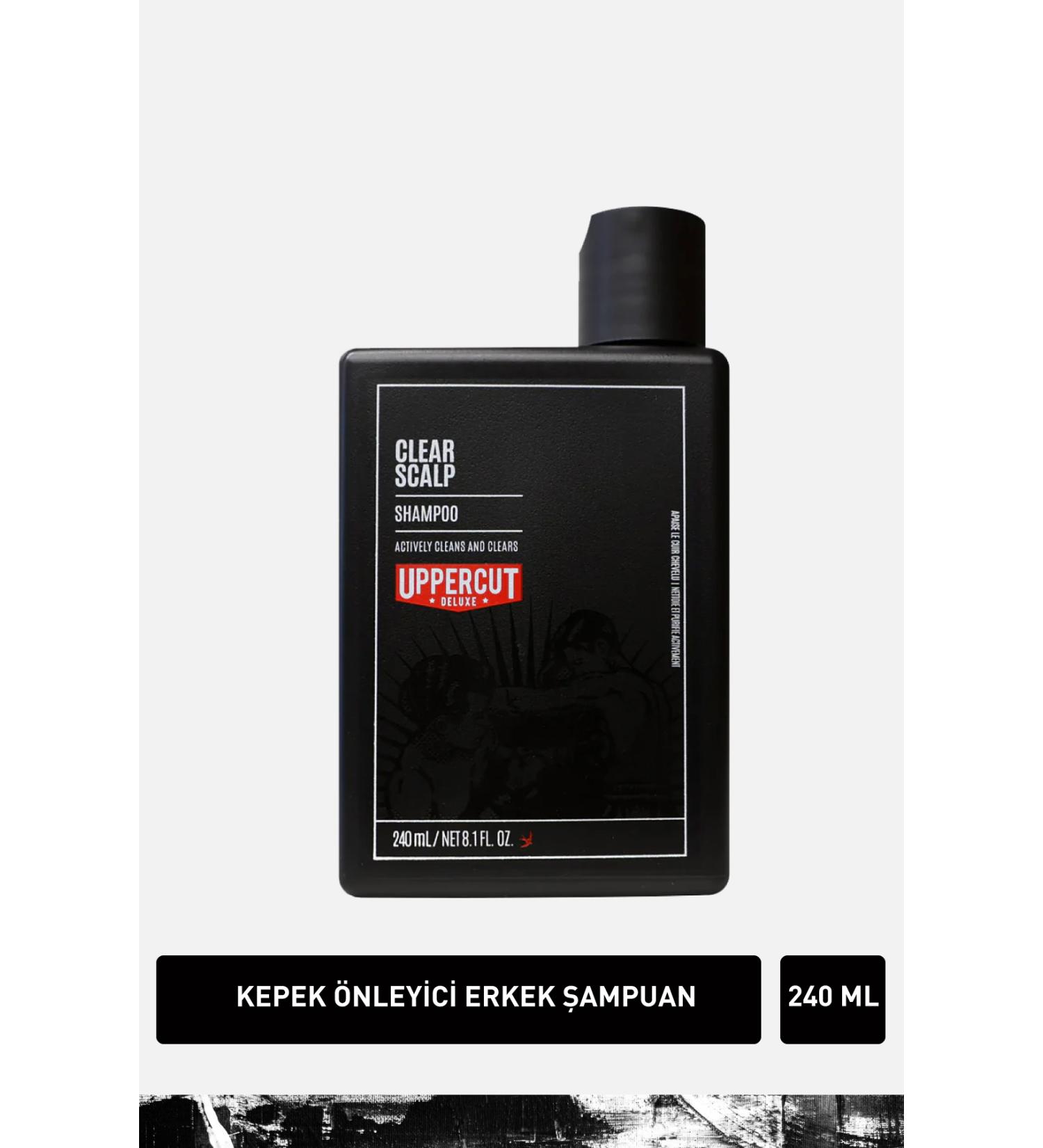 Uppercut Deluxe Clear Scalp Anti Dandruff Shampoo 240 ml