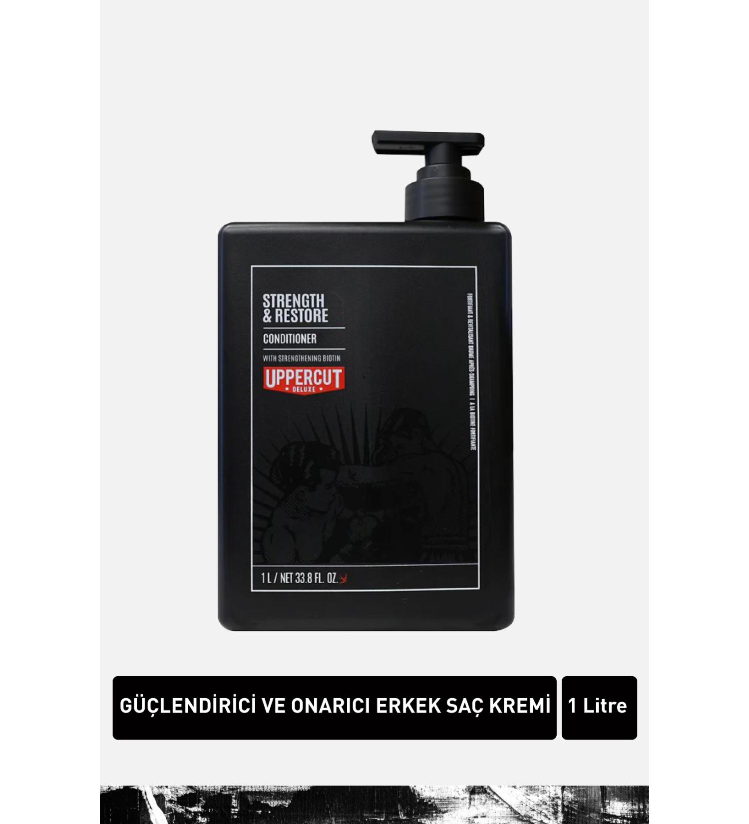 Uppercut Deluxe Strength And Restore Conditioner 1 L - Strengthening And Repairing Conditioner