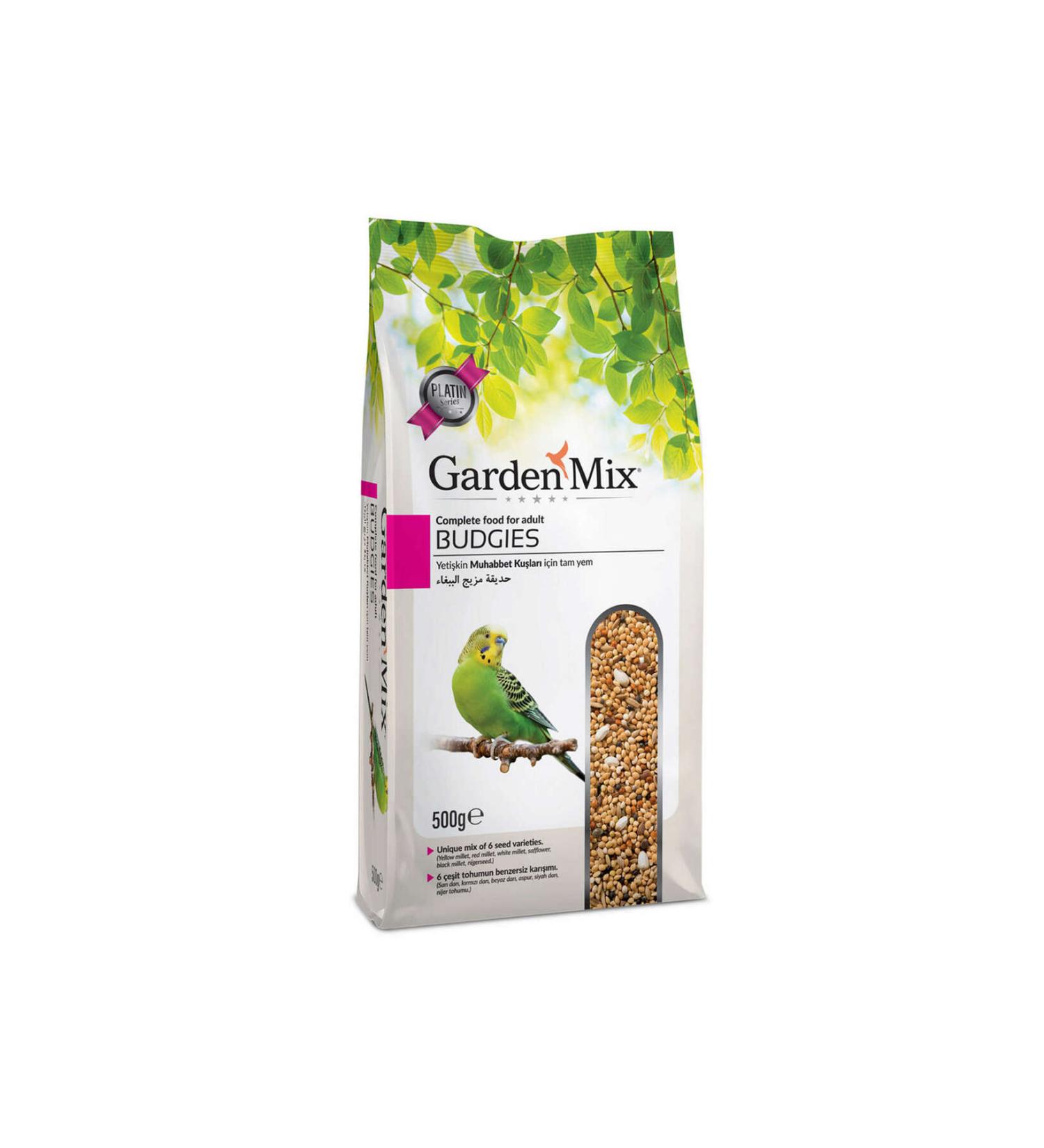 Gardenmix Platinum Budgie Food - 500g 485125