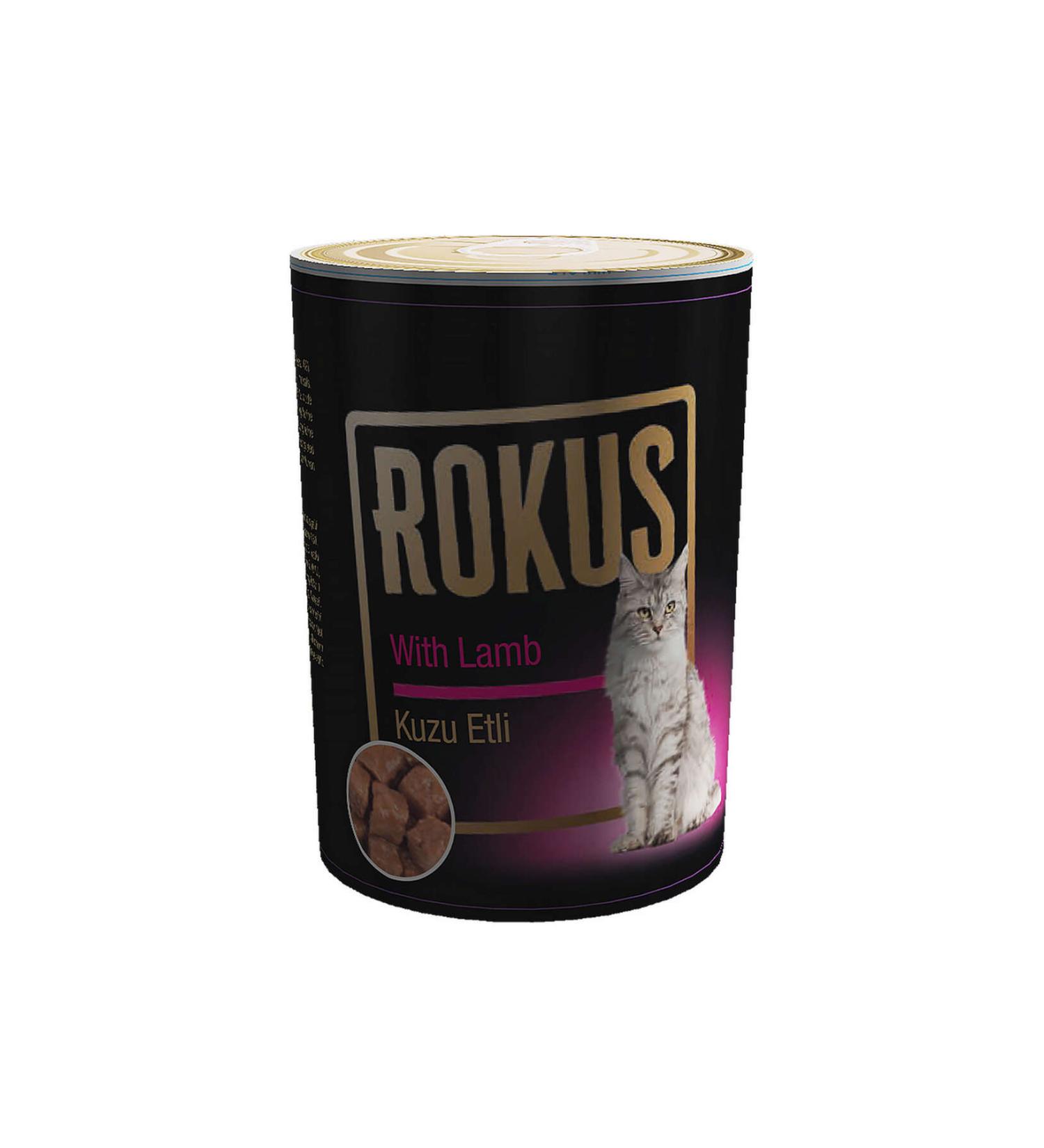Rokus LAMB CAT CANNED FOOD 410G 485125