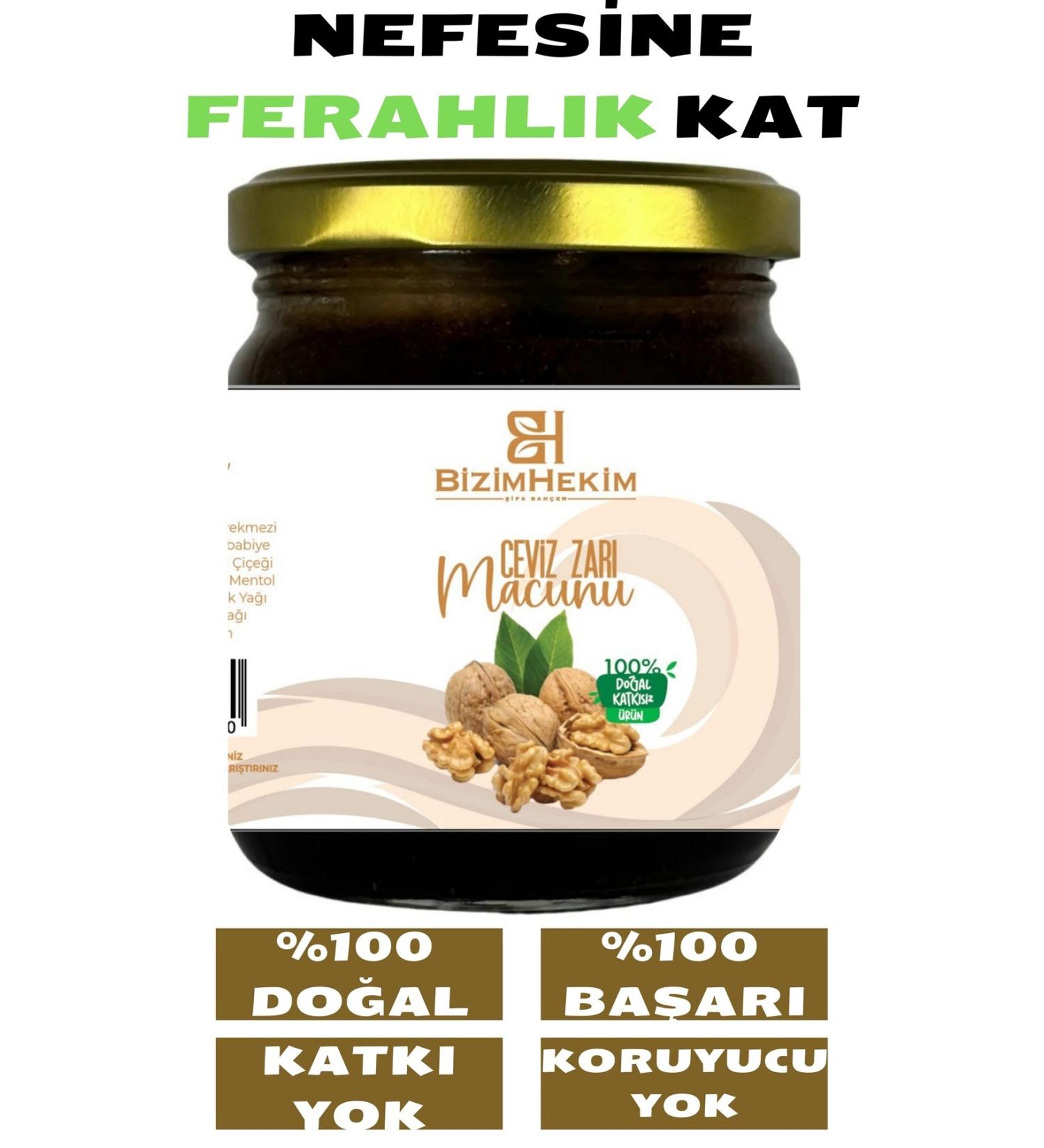 BIZIMHEKIM Walnut Membrane Paste Herbal paste 240gr