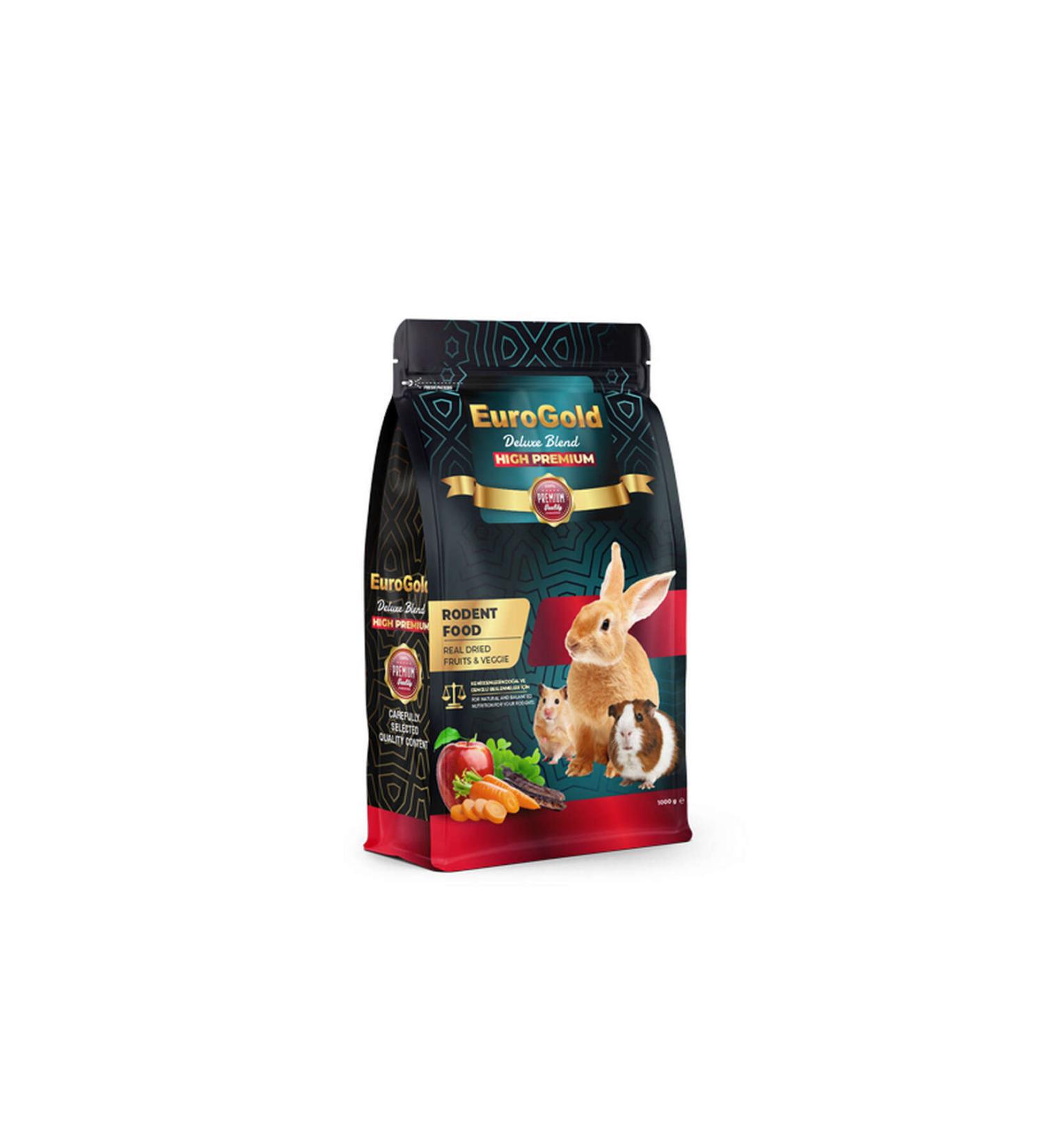 EuroGold DELUXE RODENT FOOD 1000 GR X 2 PIECES 485125
