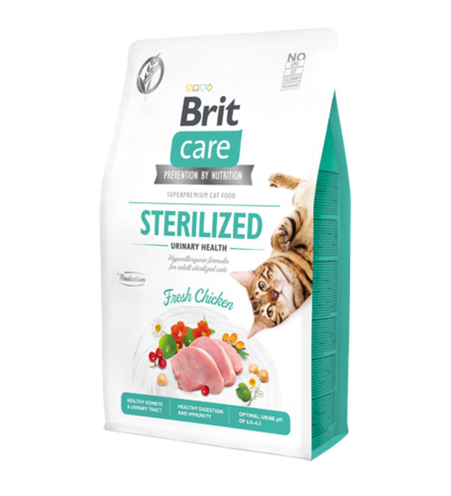 Care Grain-Free Chicken Meat Sterilized Urinary Supported Adult Cat Food 2 Kg