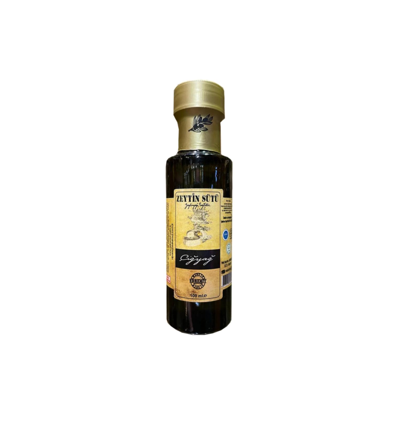 OLIVE MILK 100 ml. Glass Packaging Tpe Registered Trademark