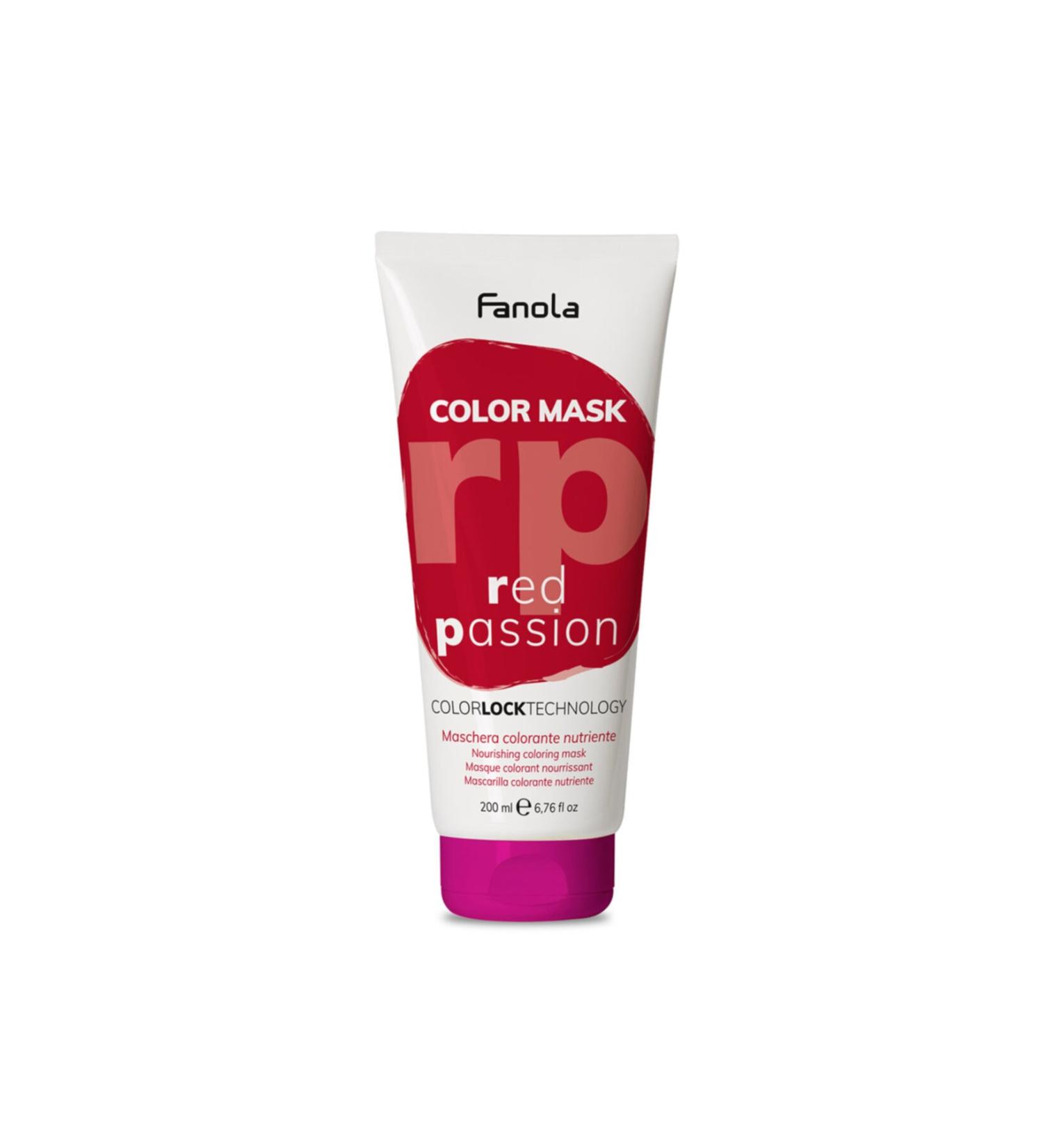 Fanola Color Mask Coloring Mask 200ml Red Passion