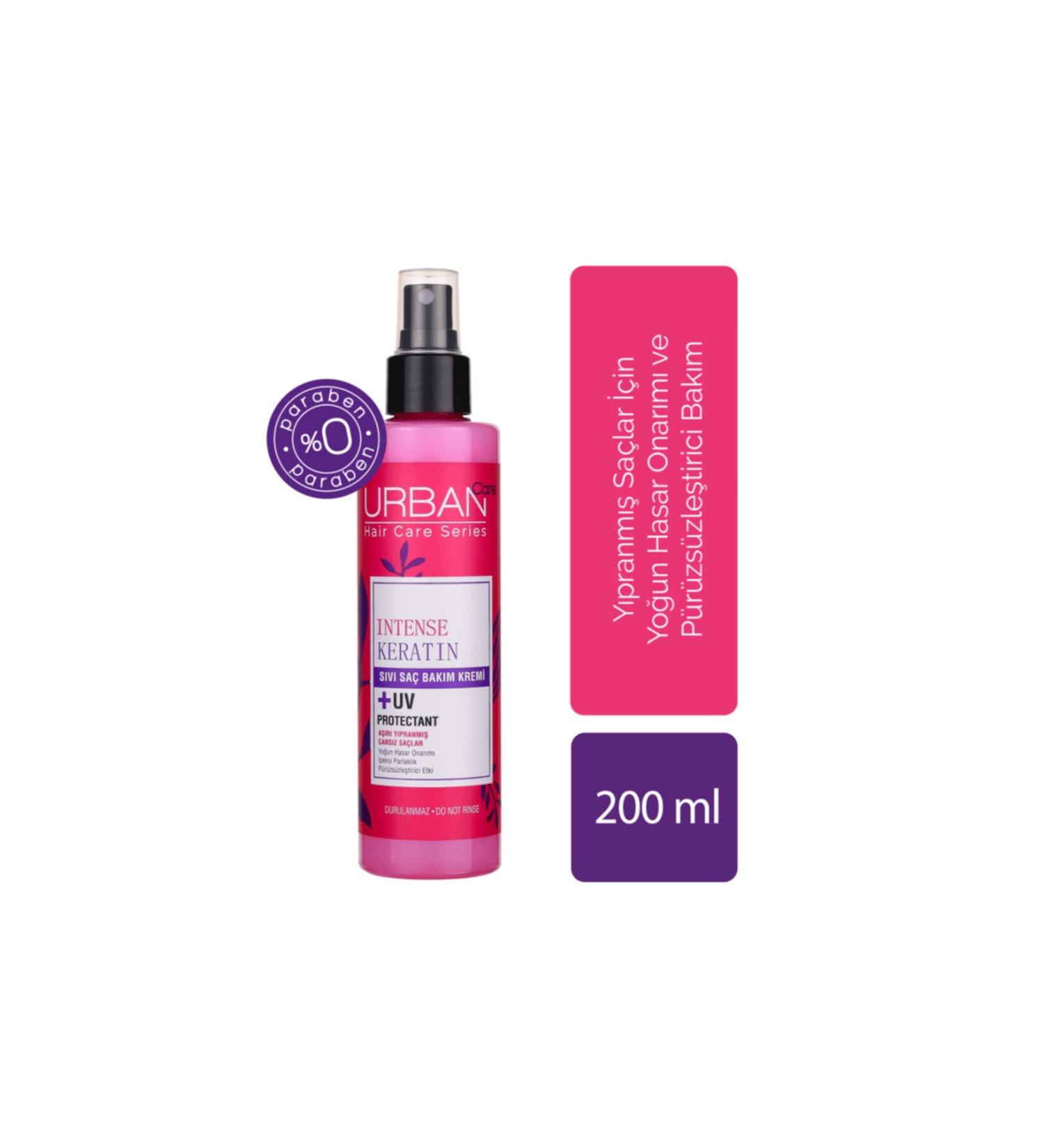 Urban Care Intense And Keratin Liquid Conditioner 200 ml