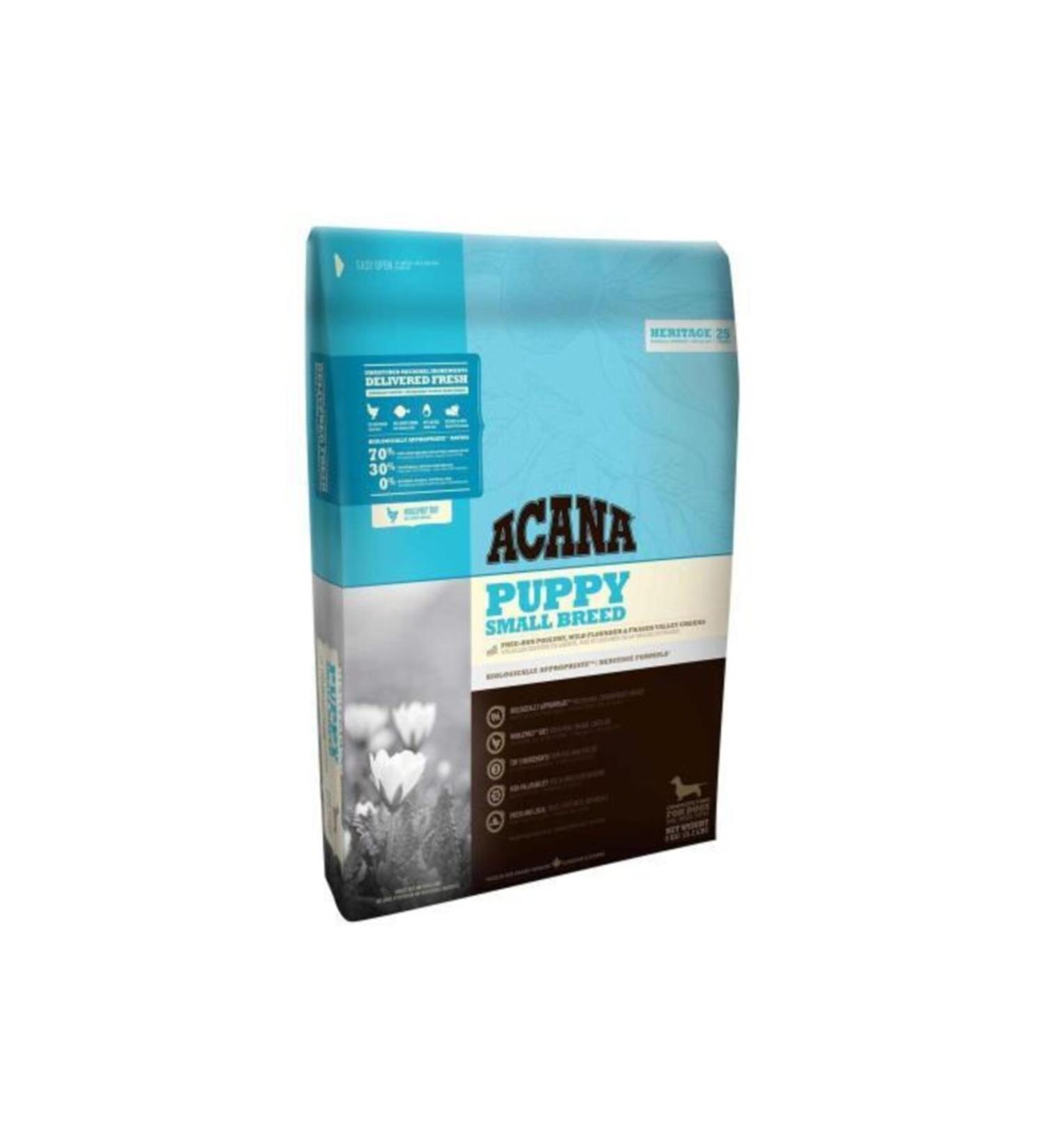 Acana Puppy Small Breed Grain Free Chicken and Fish Puppy Food 2 Kg