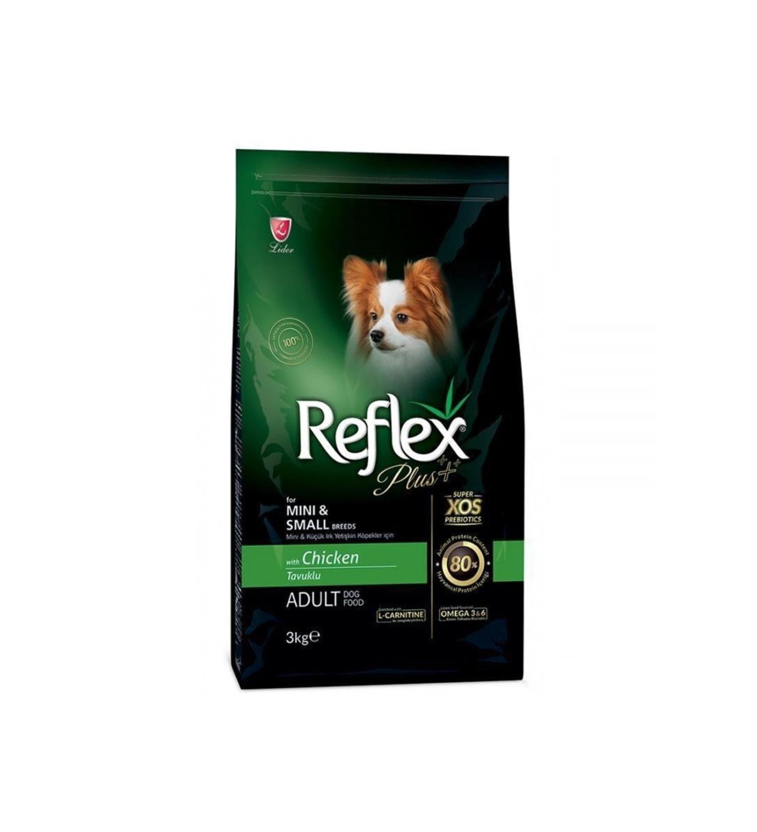 Reflex Plus Small Mini Breed Chicken Adult Dog Food 3 Kg