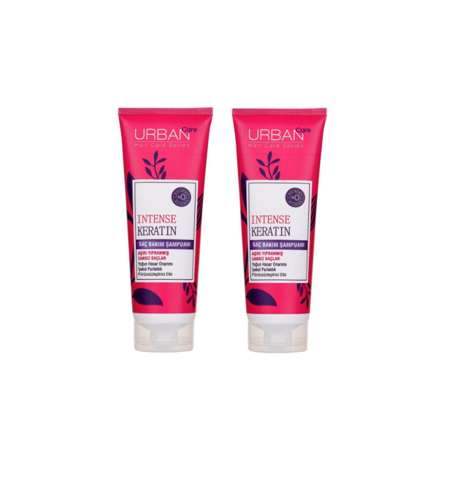Urban Care Intense Keratin Hair Care Shampoo 250 ml X 2 Pieces popy0000728