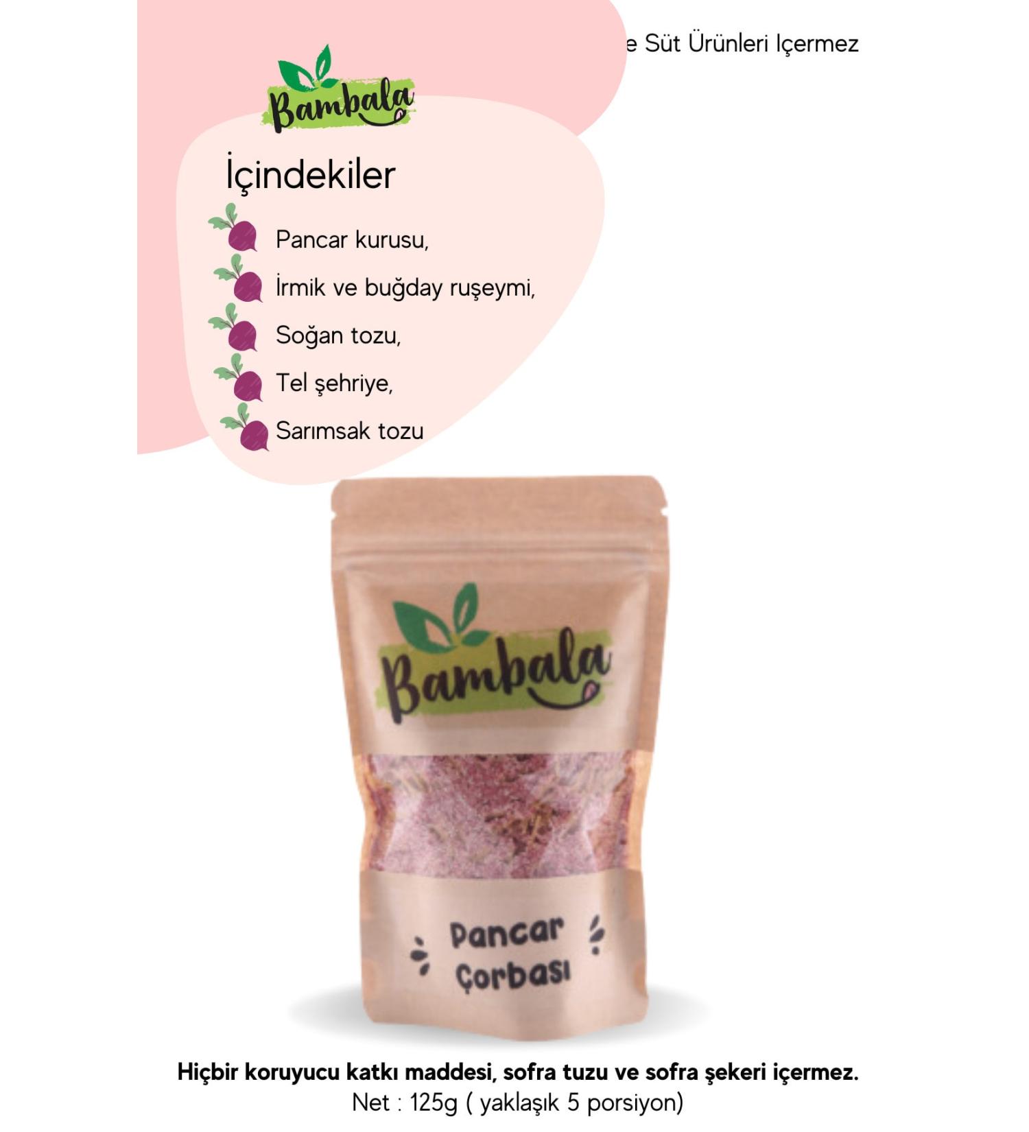 Bambala Beetroot Soup Eggless and Dairy-Free (125g) - Buy Online on GoSupps.com